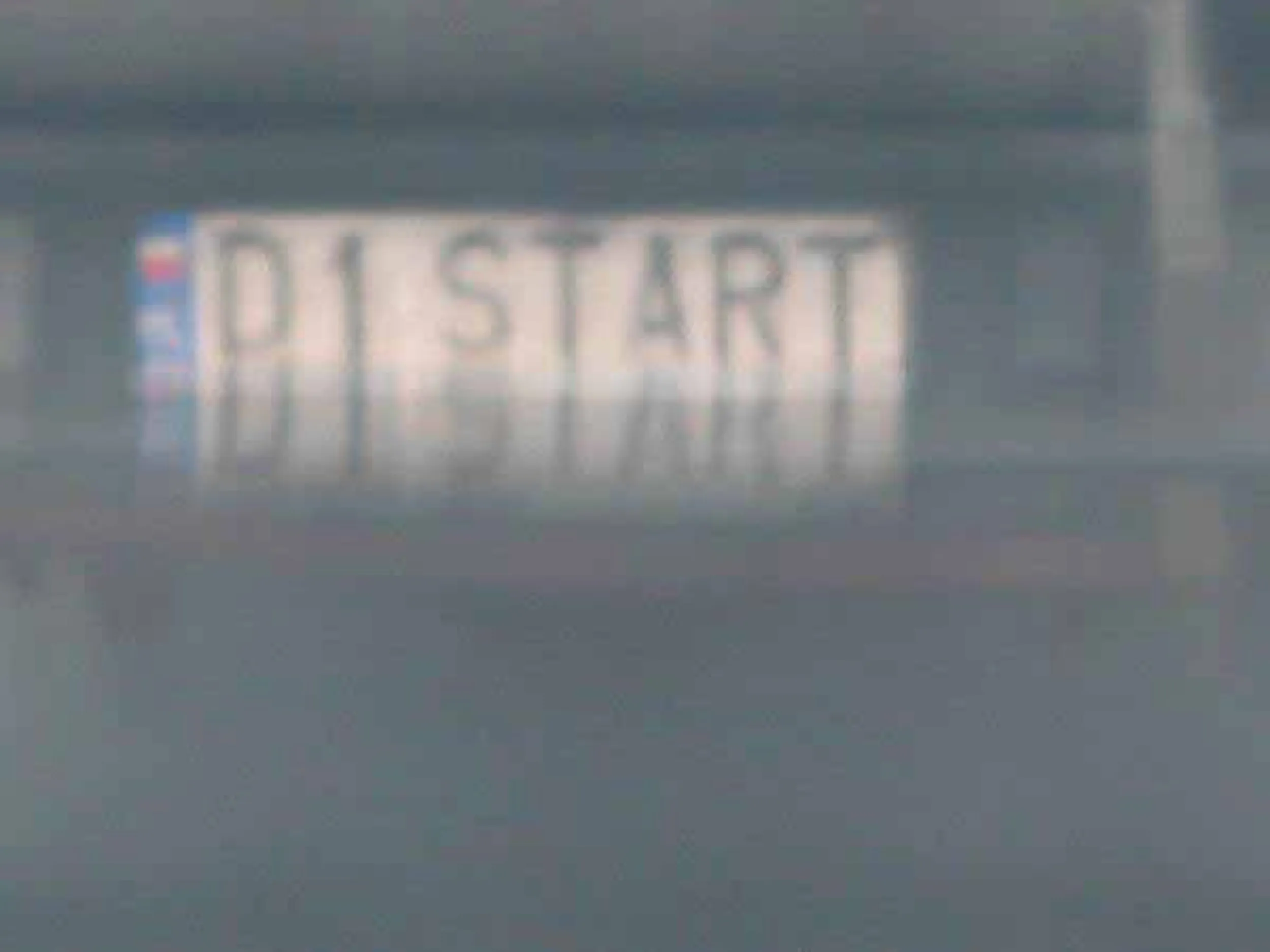 Fajny numer, blacha D1 START