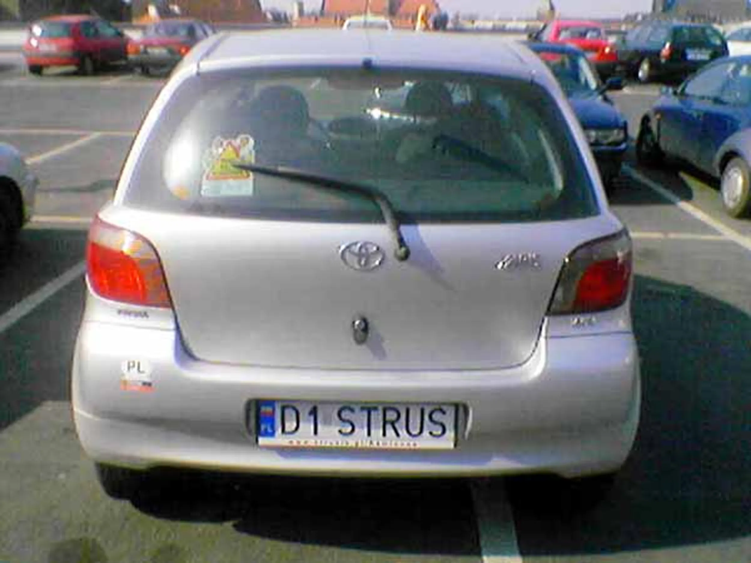 Fajny numer, blacha D1 STRUS