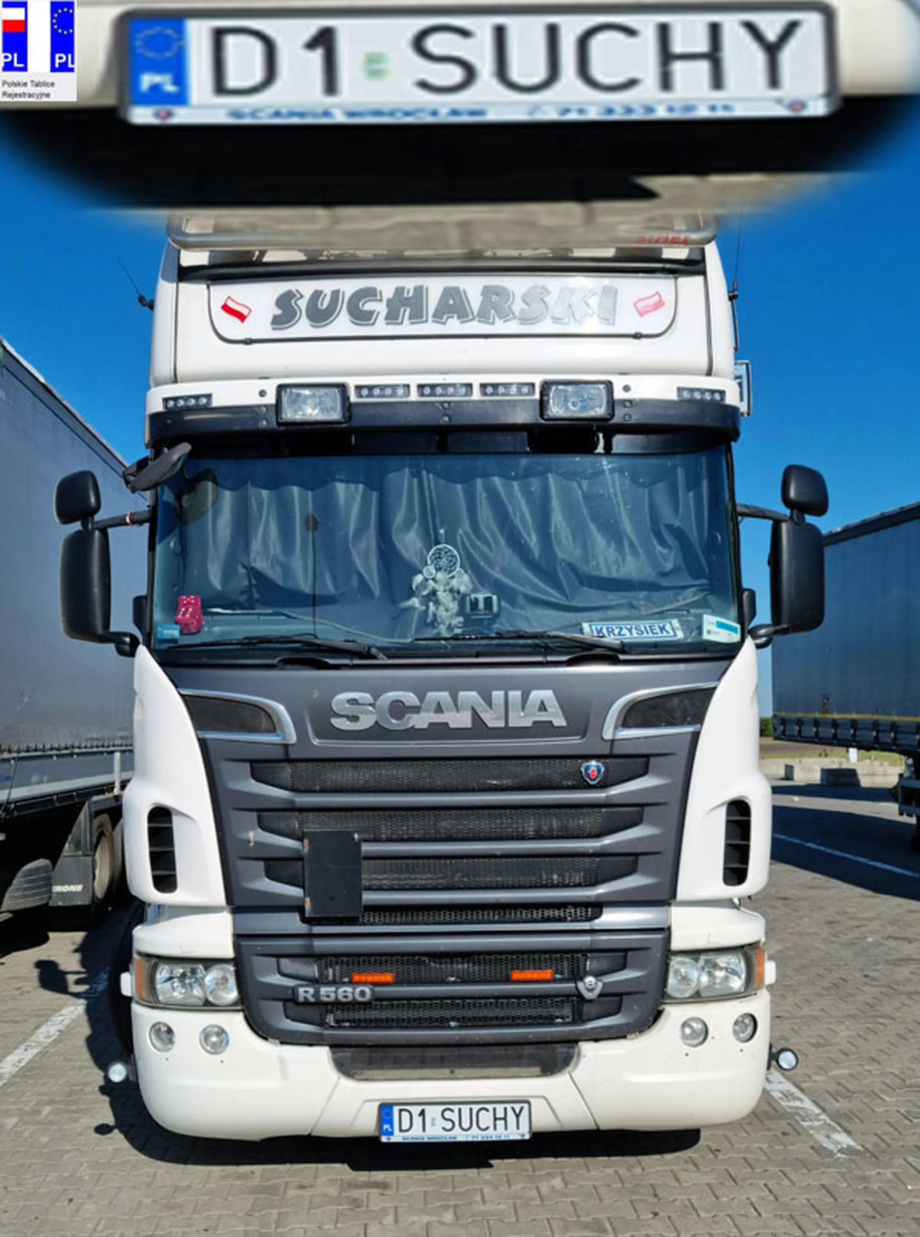 Fajny numer, blacha D1 SUCHY