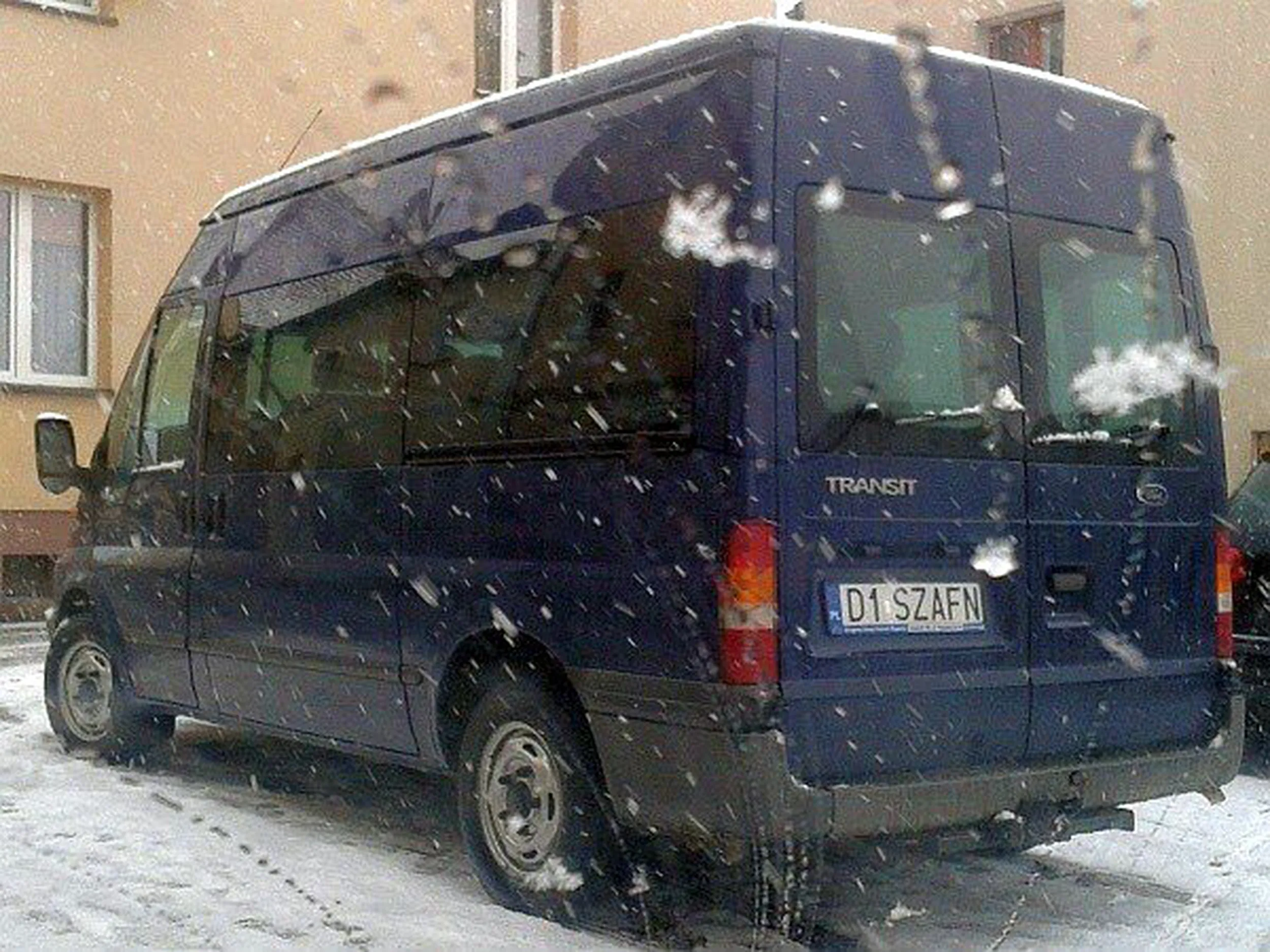 Fajny numer, blacha D1 SZAFN