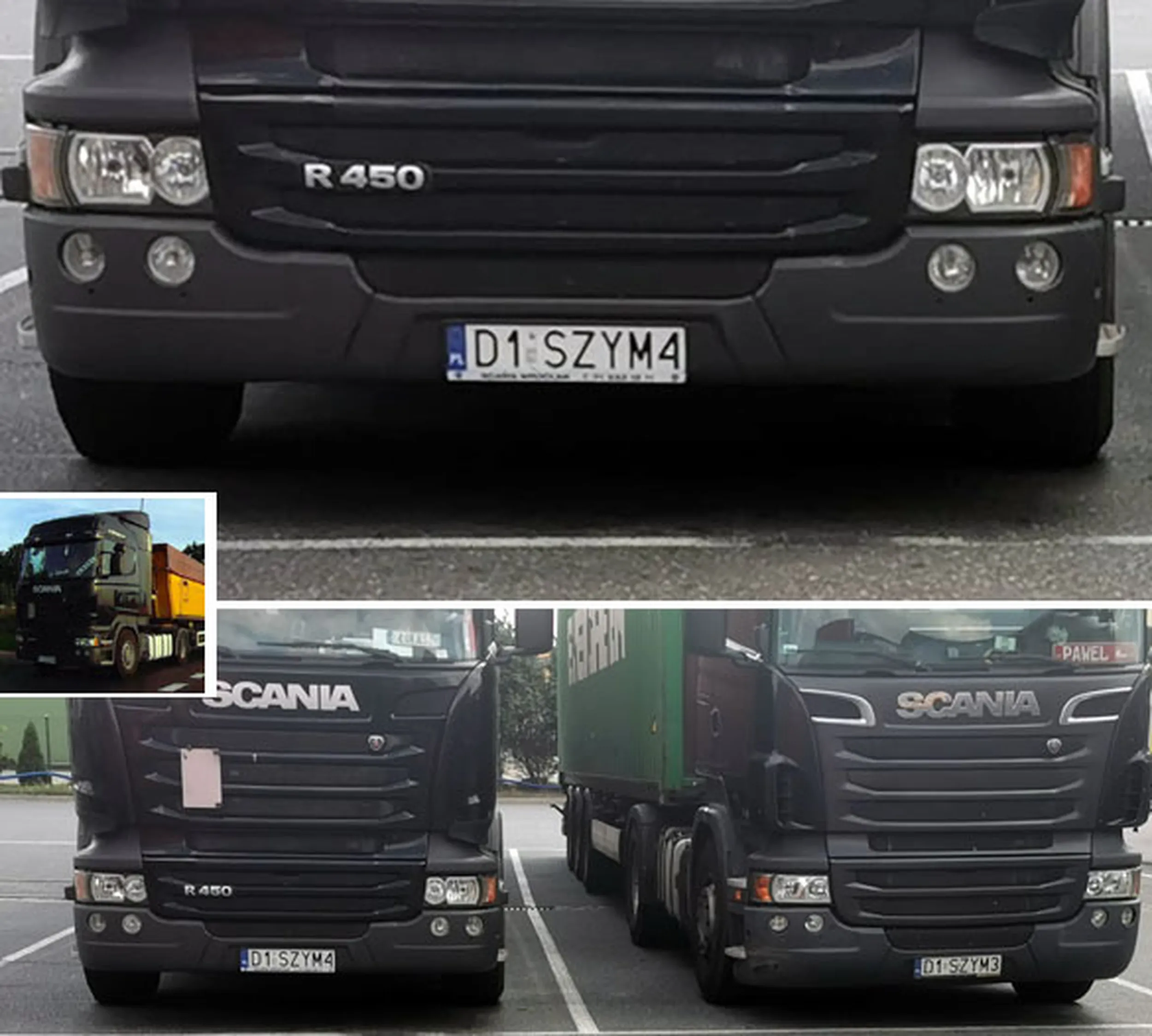 Fajny numer, blacha D1 SZYM4