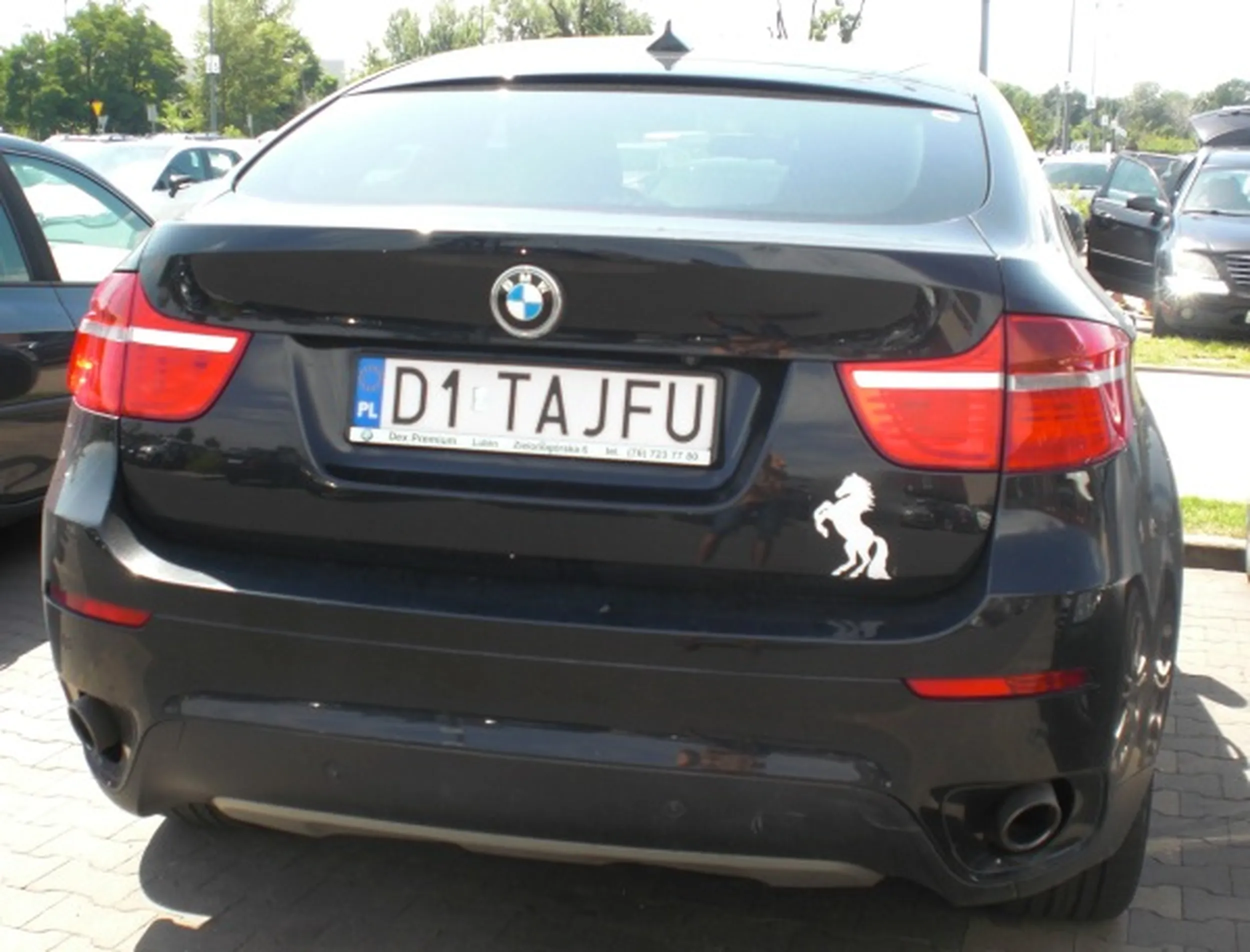 Fajny numer, blacha D1 TAJFU