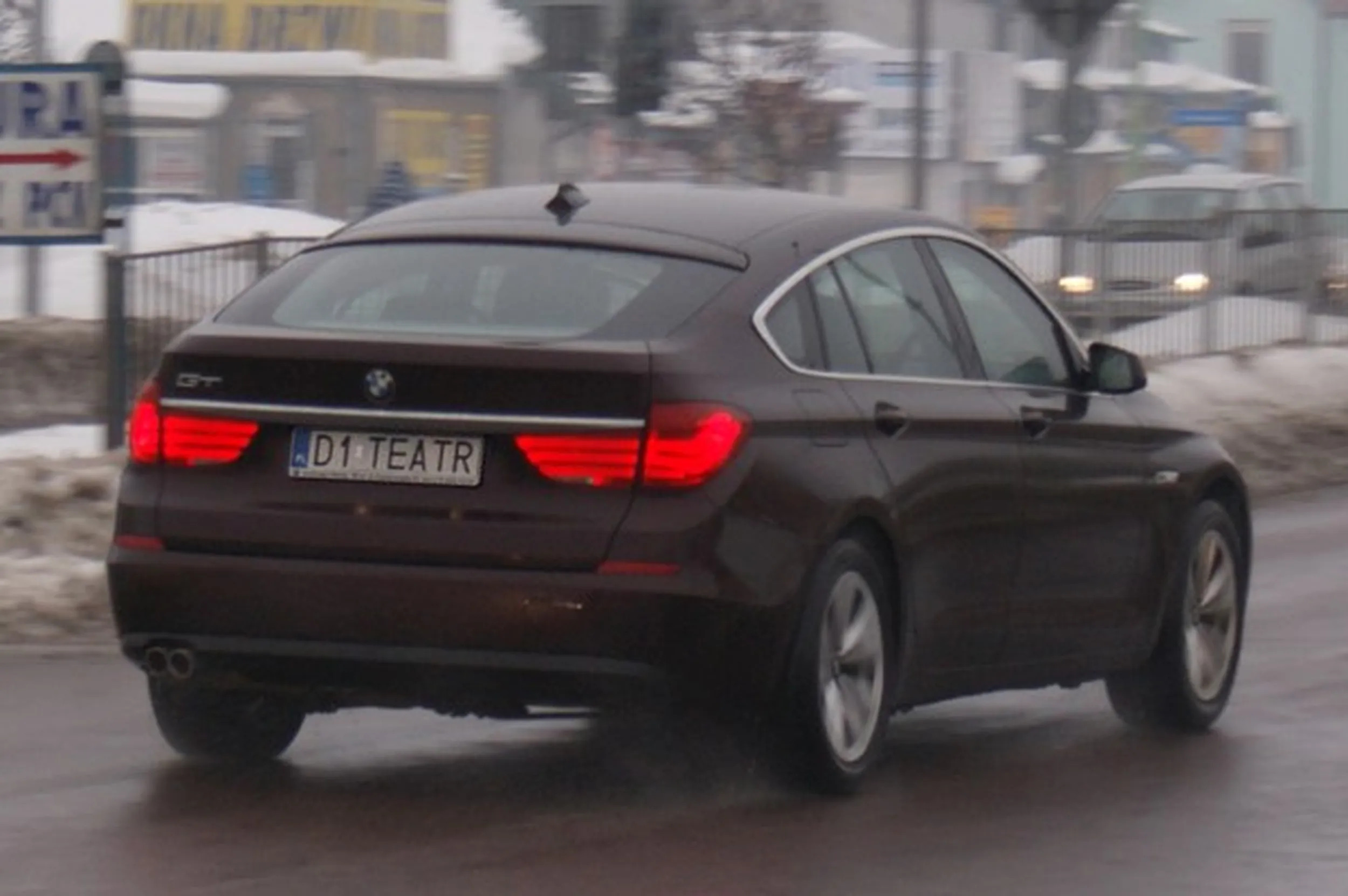 Fajny numer, blacha D1 TEATR