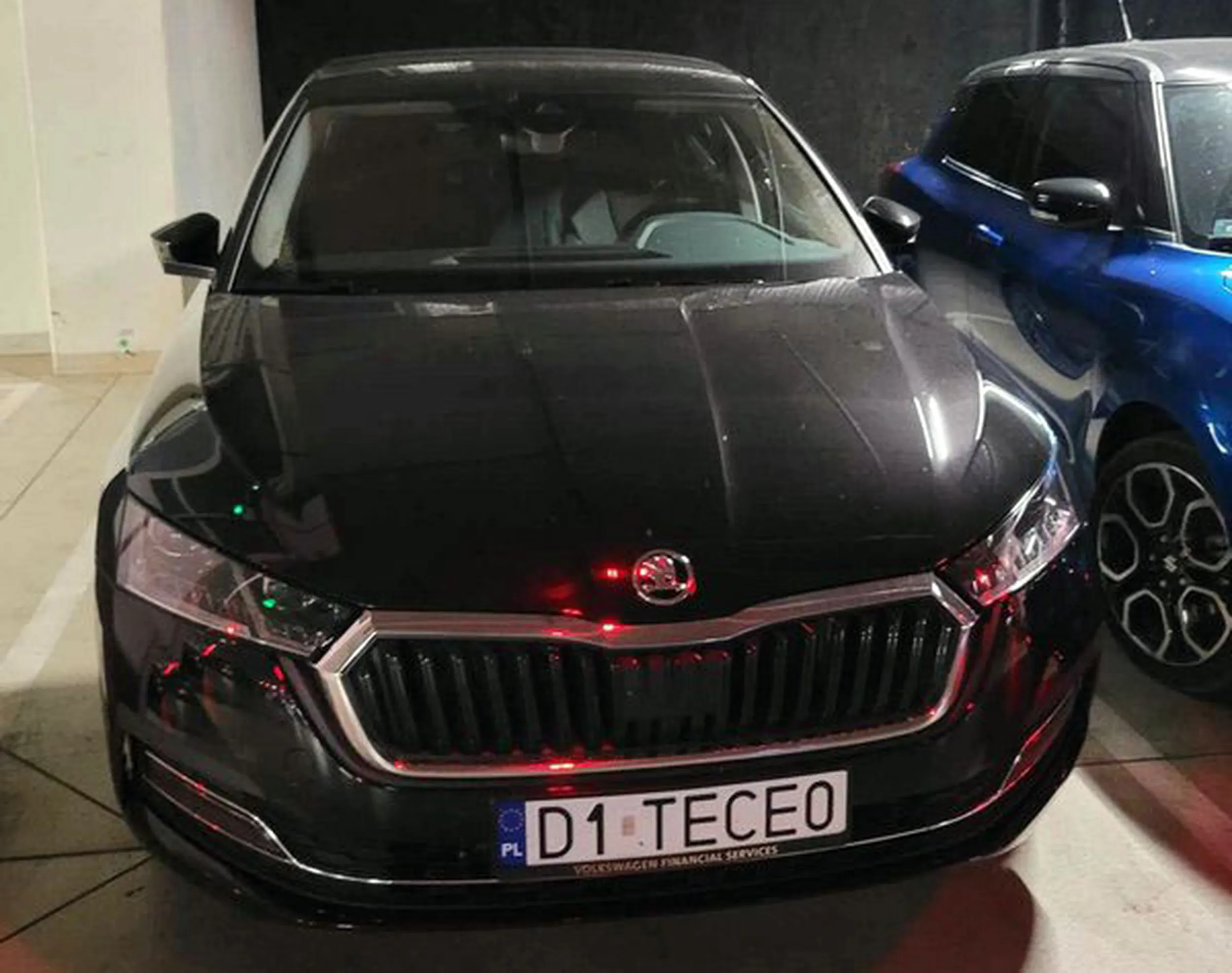 Fajny numer, blacha D1 TECE0