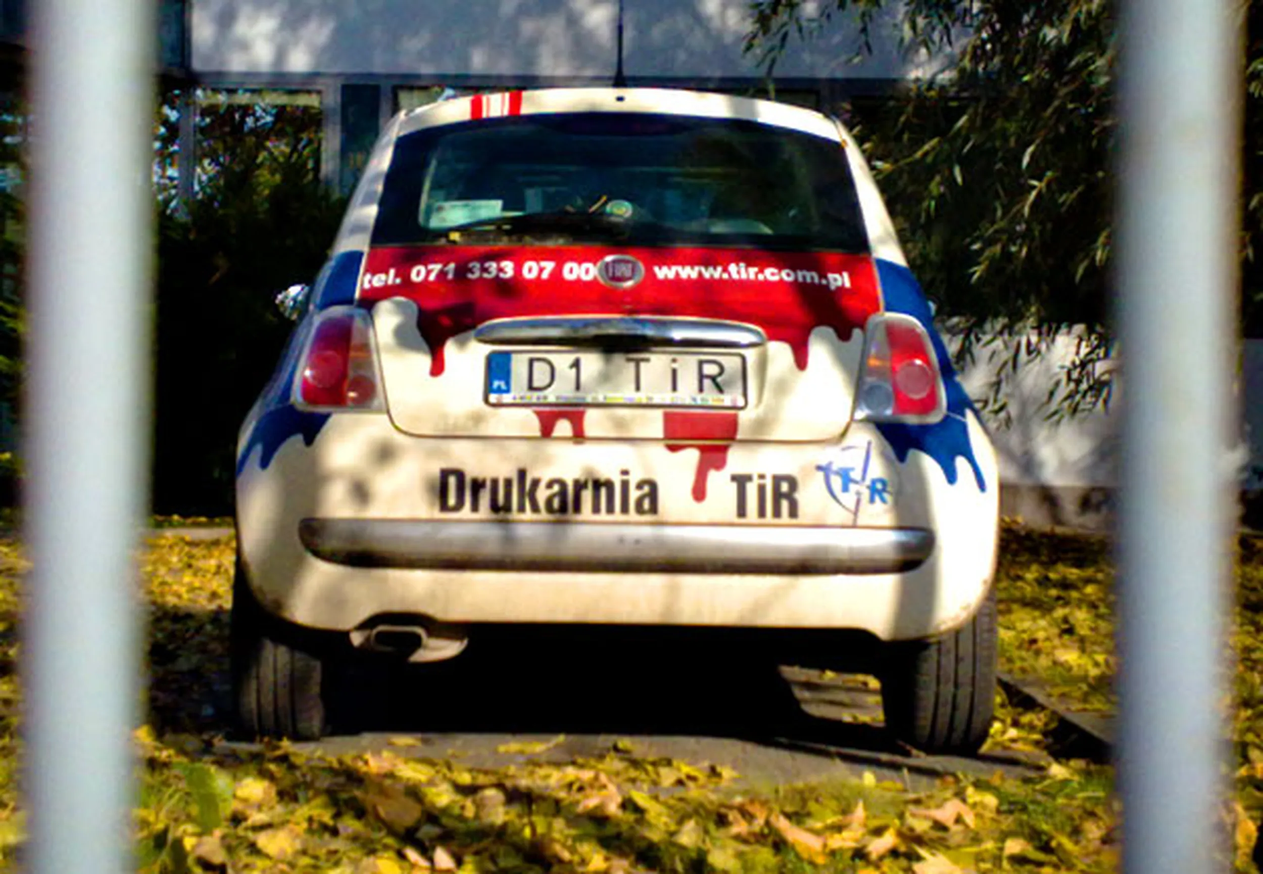 Fajny numer, blacha D1 TIR