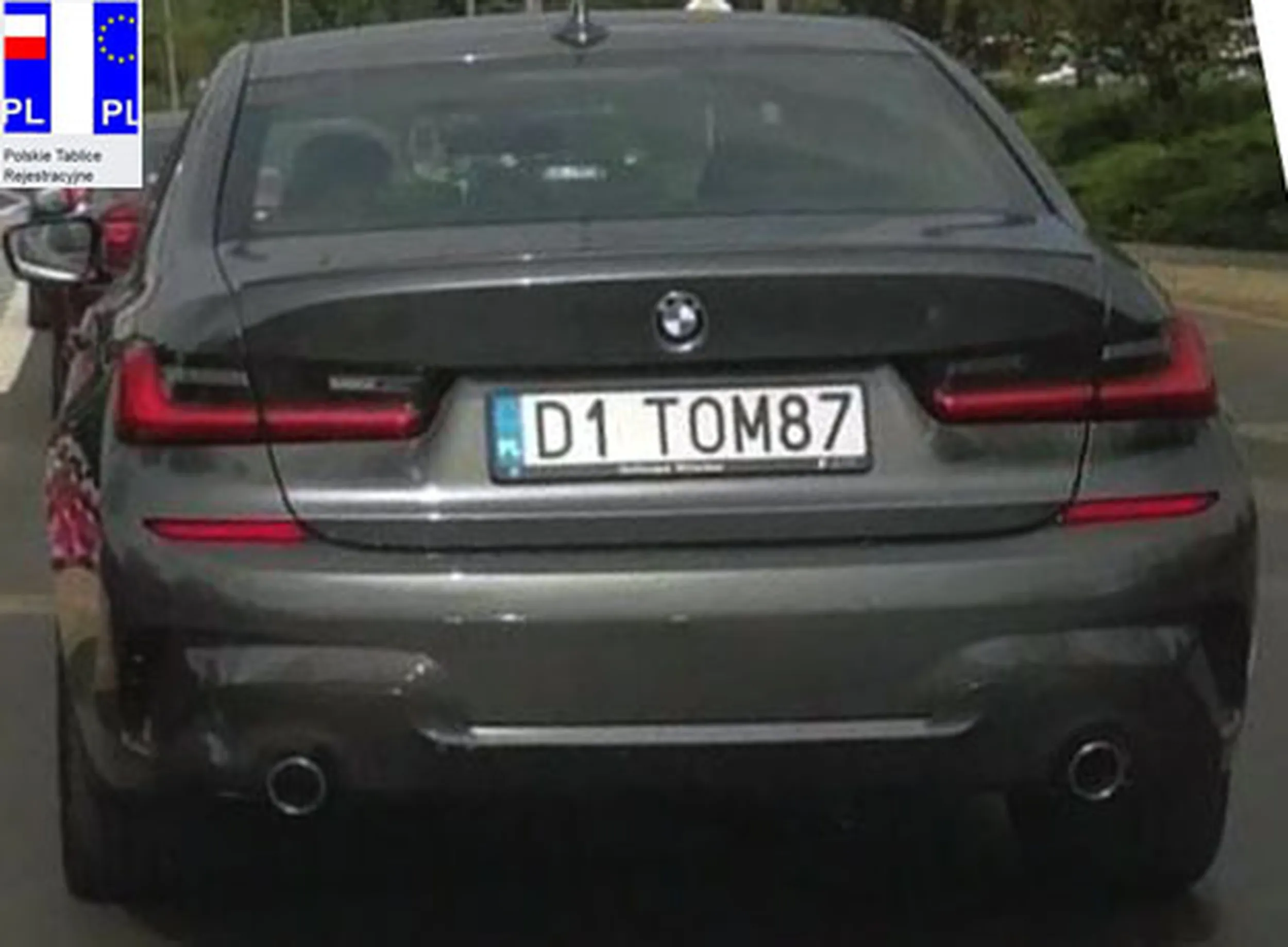 Fajny numer, blacha D1 TOM87