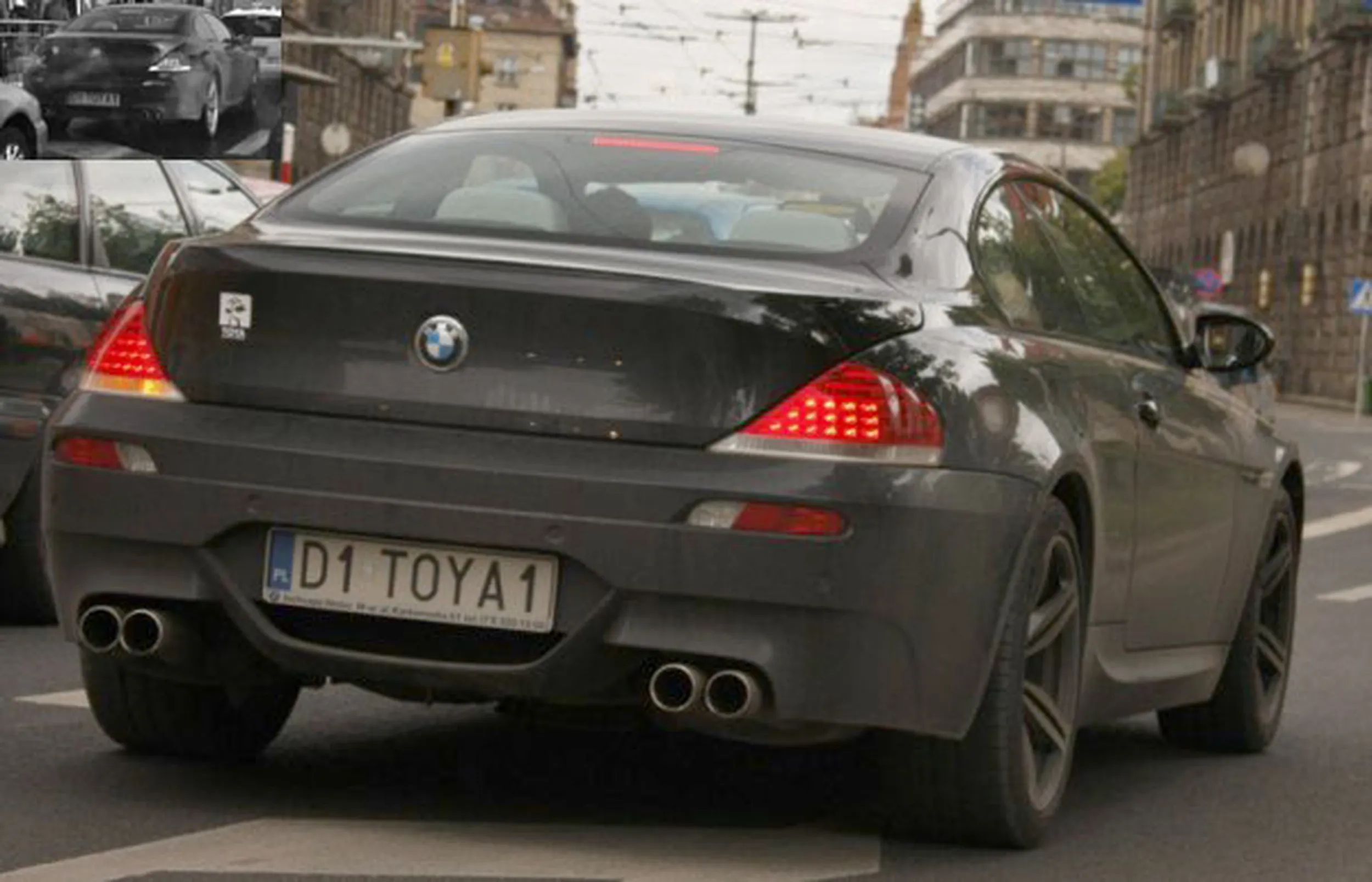 Fajny numer, blacha D1 TOYA1