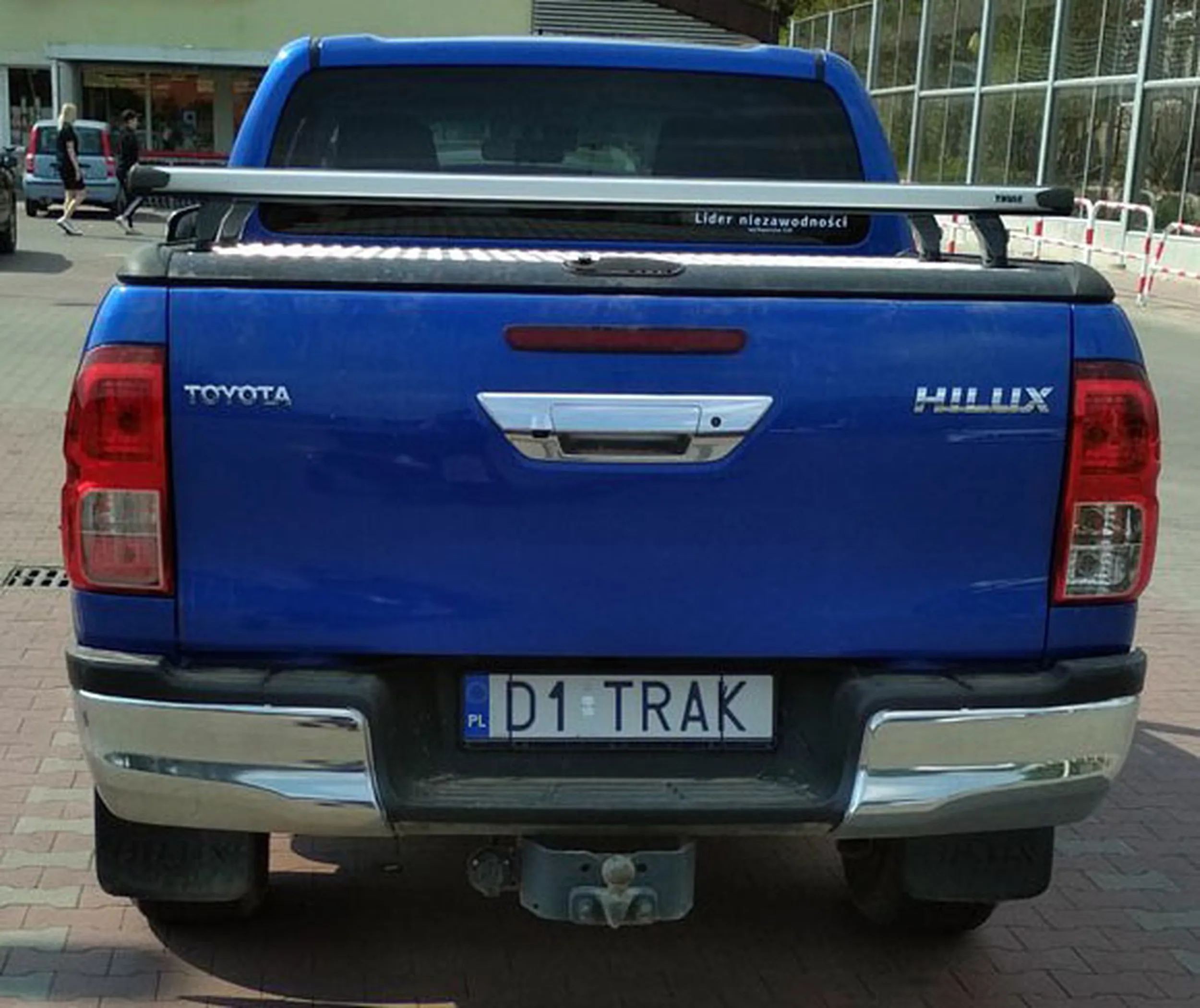 Fajny numer, blacha D1 TRAK