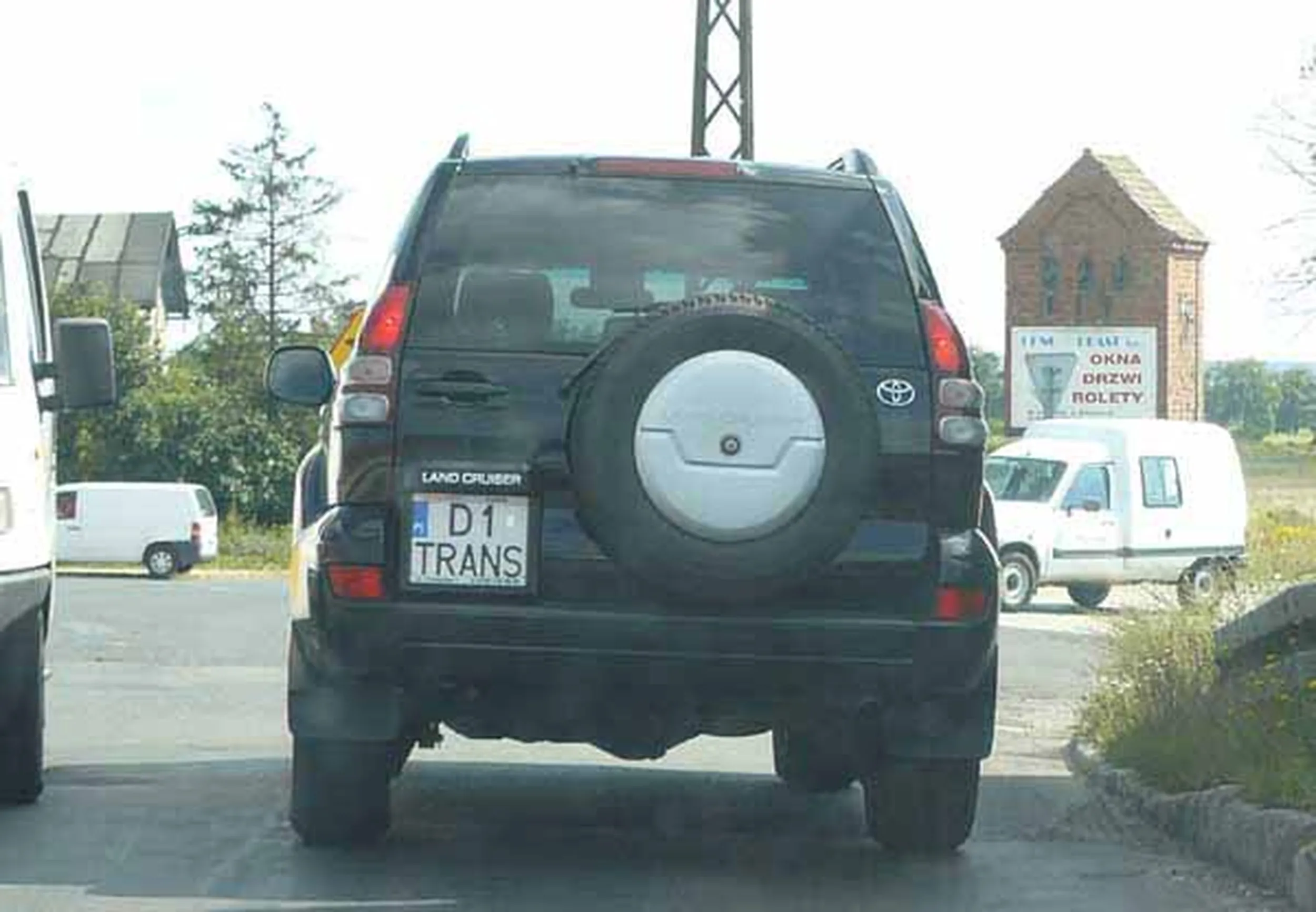 Fajny numer, blacha D1 TRANS