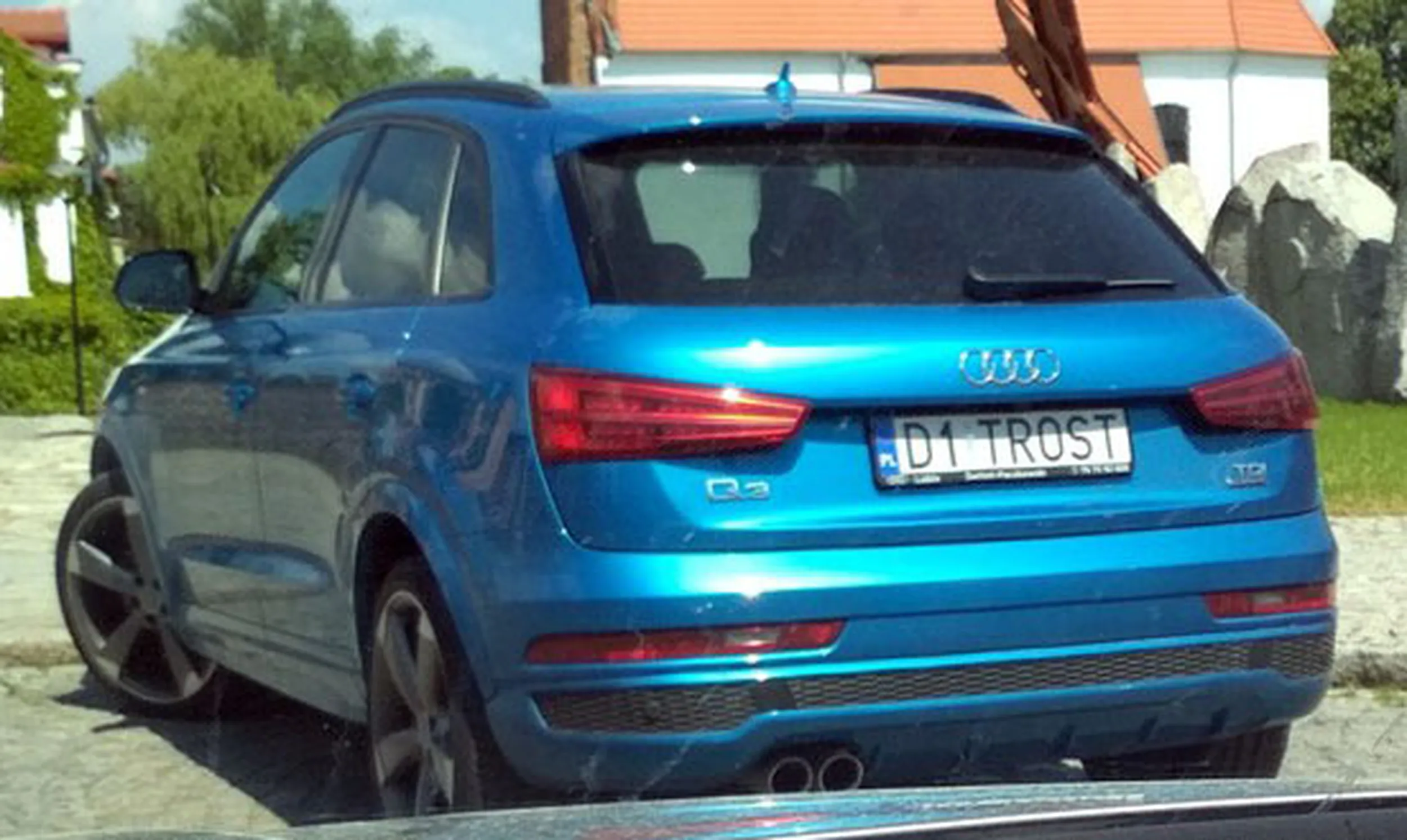 Fajny numer, blacha D1 TROST