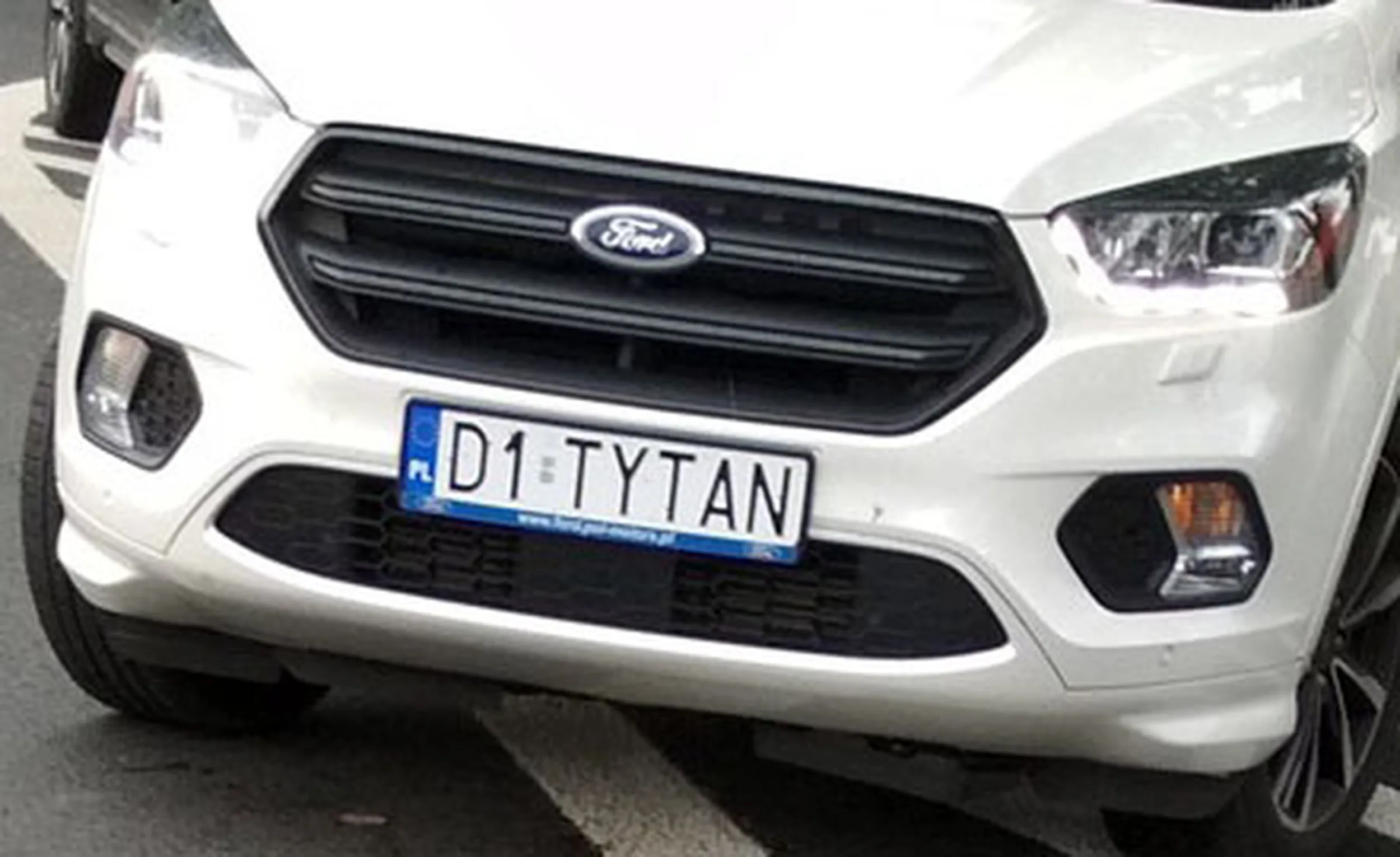 Fajny numer, blacha D1 TYTAN