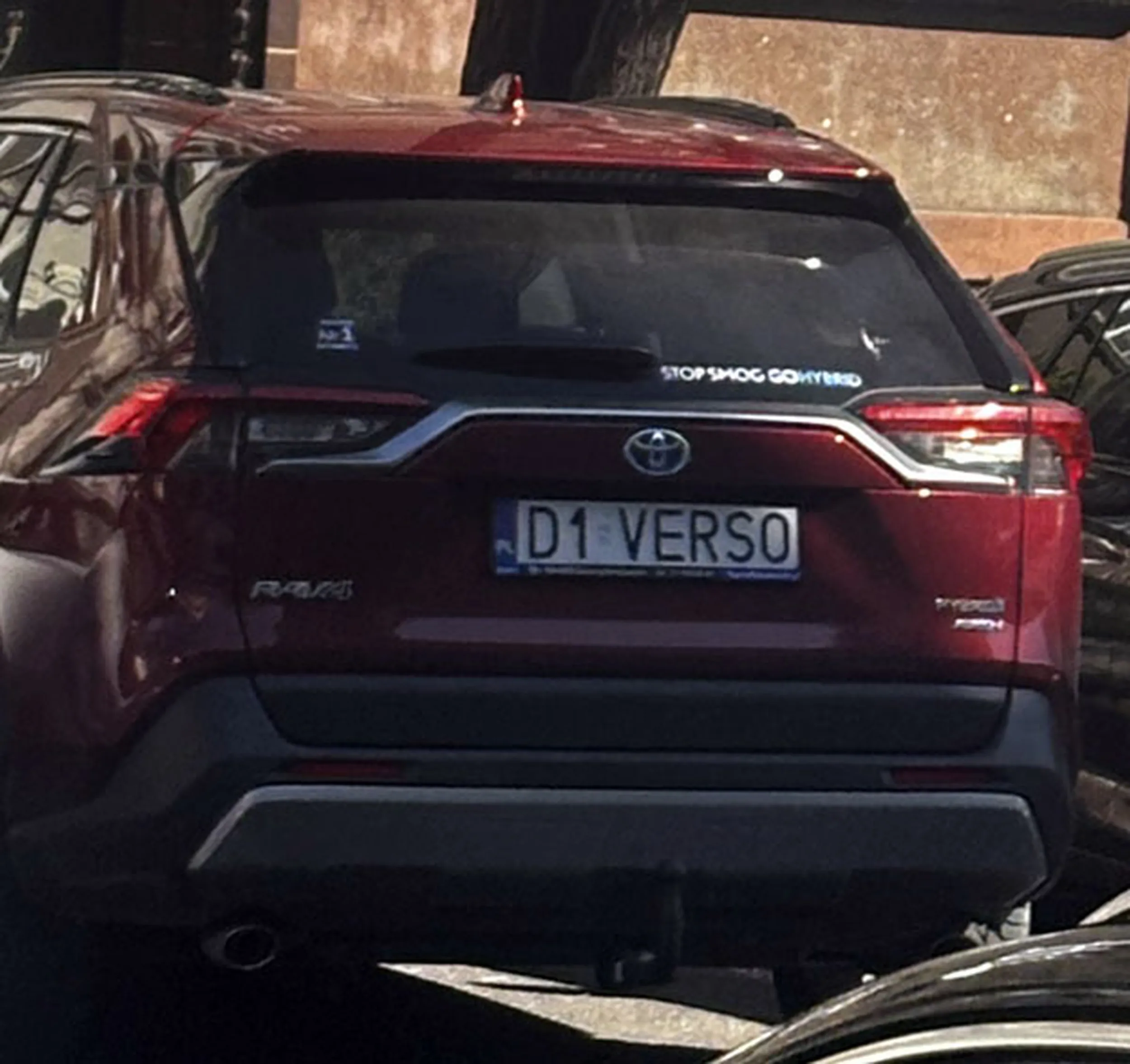 Fajny numer, blacha D1 VERSO