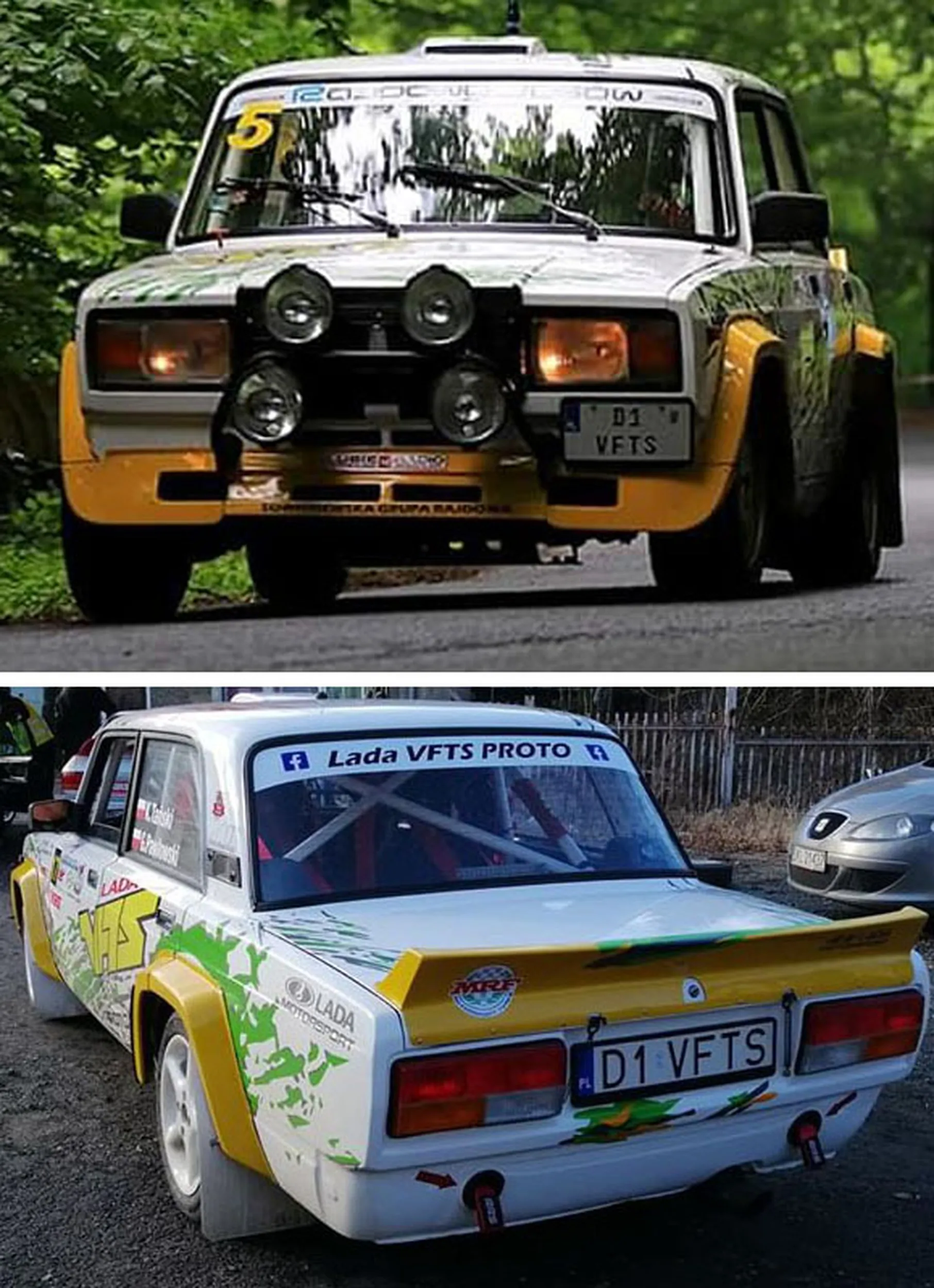 Fajny numer, blacha D1 VFTS