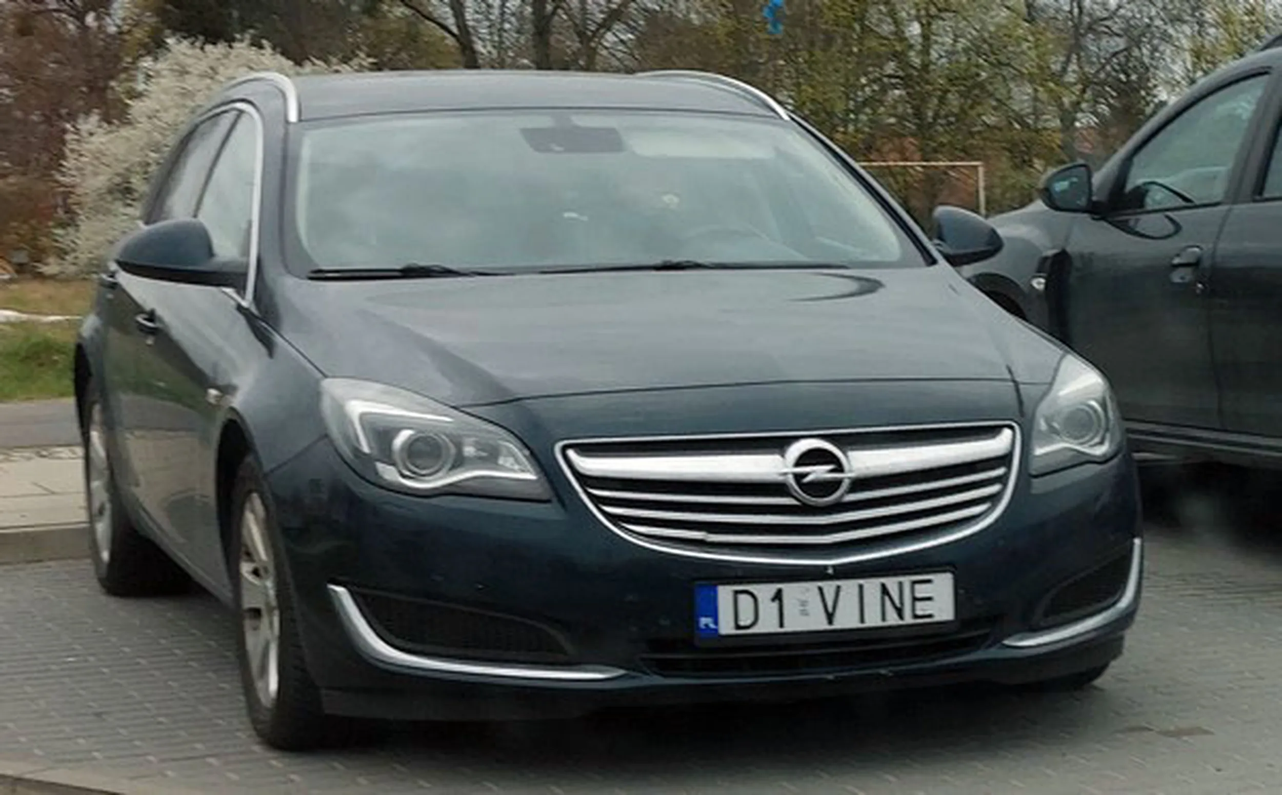 Fajny numer, blacha D1 VINE