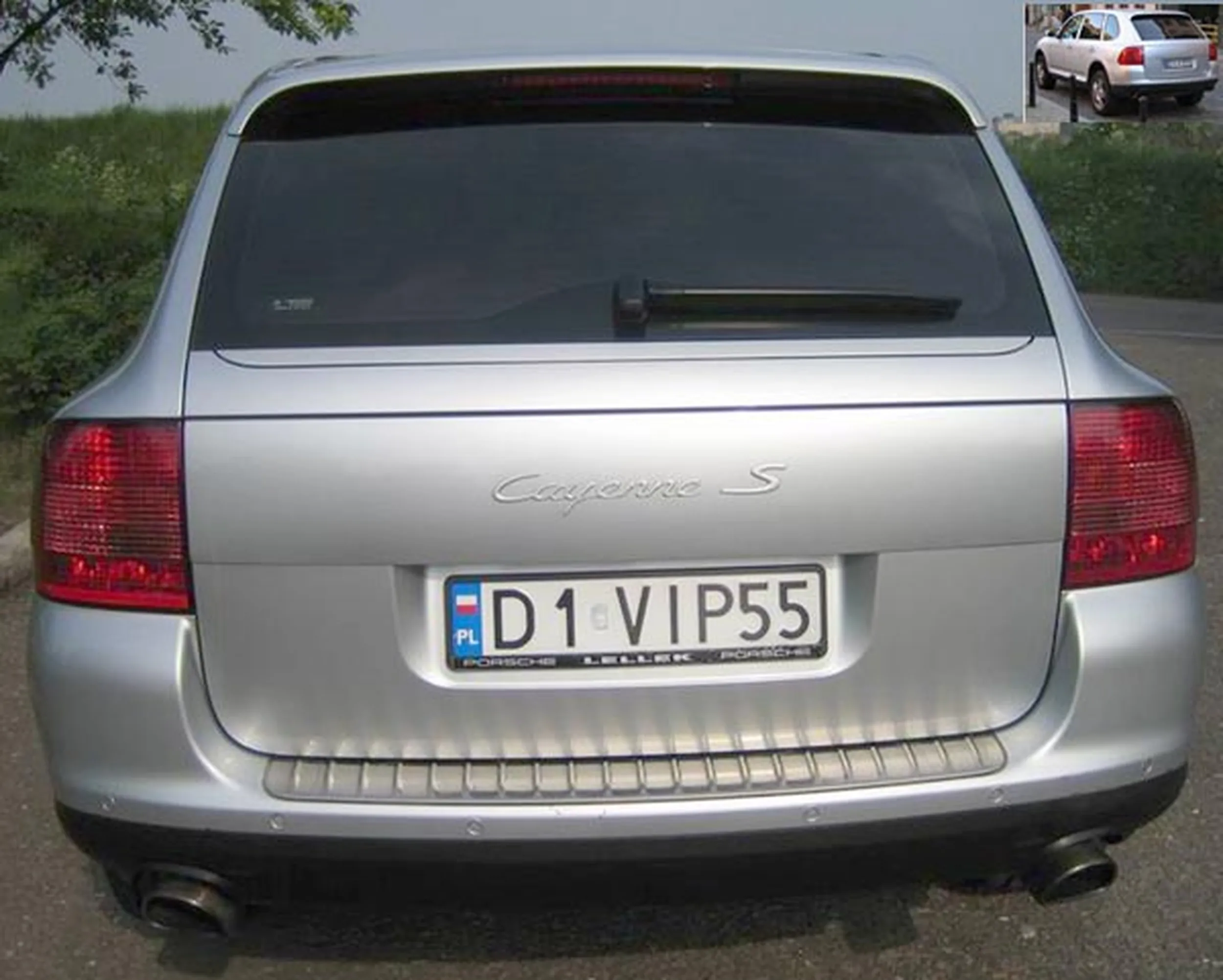 Fajny numer, blacha D1 VIP55