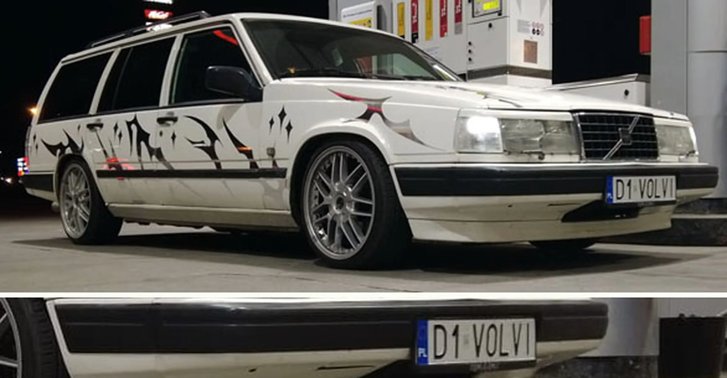 Fajny numer, blacha D1 VOLVI