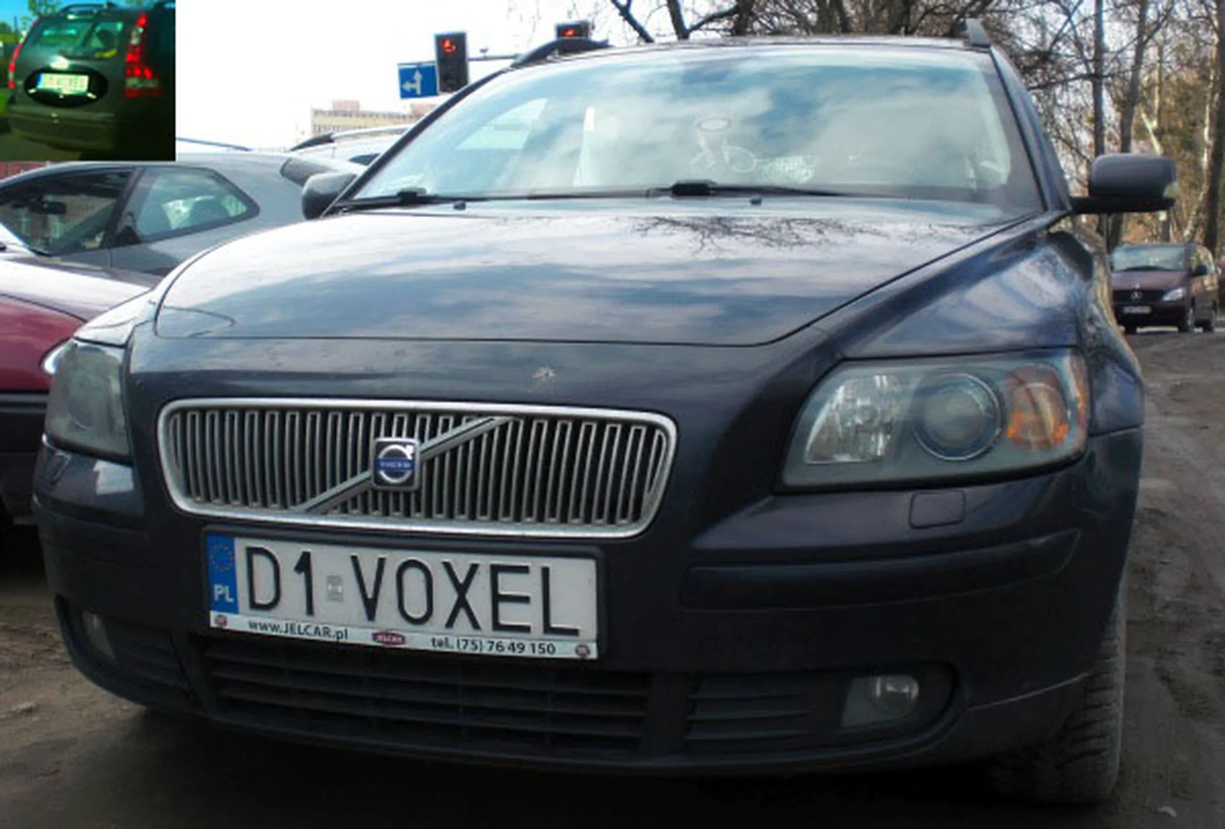 Fajny numer, blacha D1 VOXEL