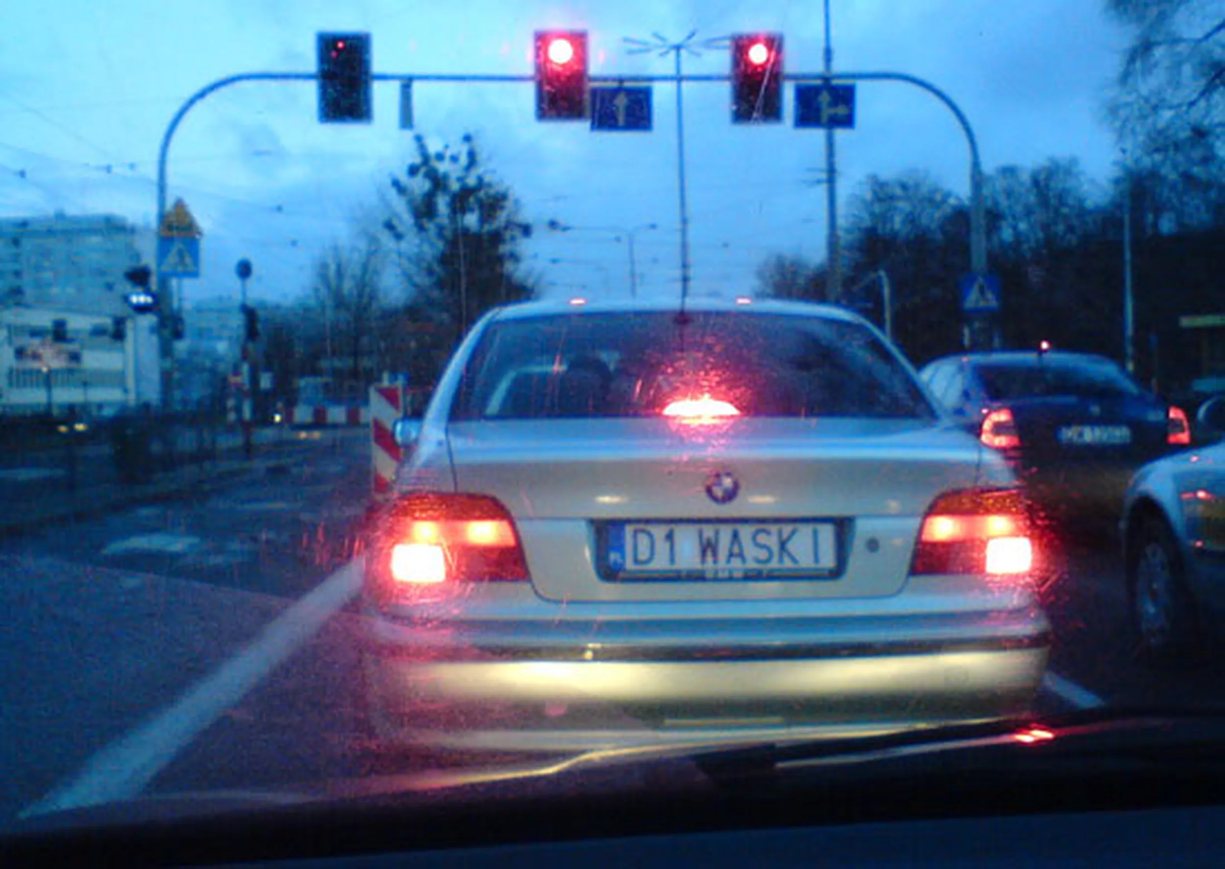 Fajny numer, blacha D1 WASKI