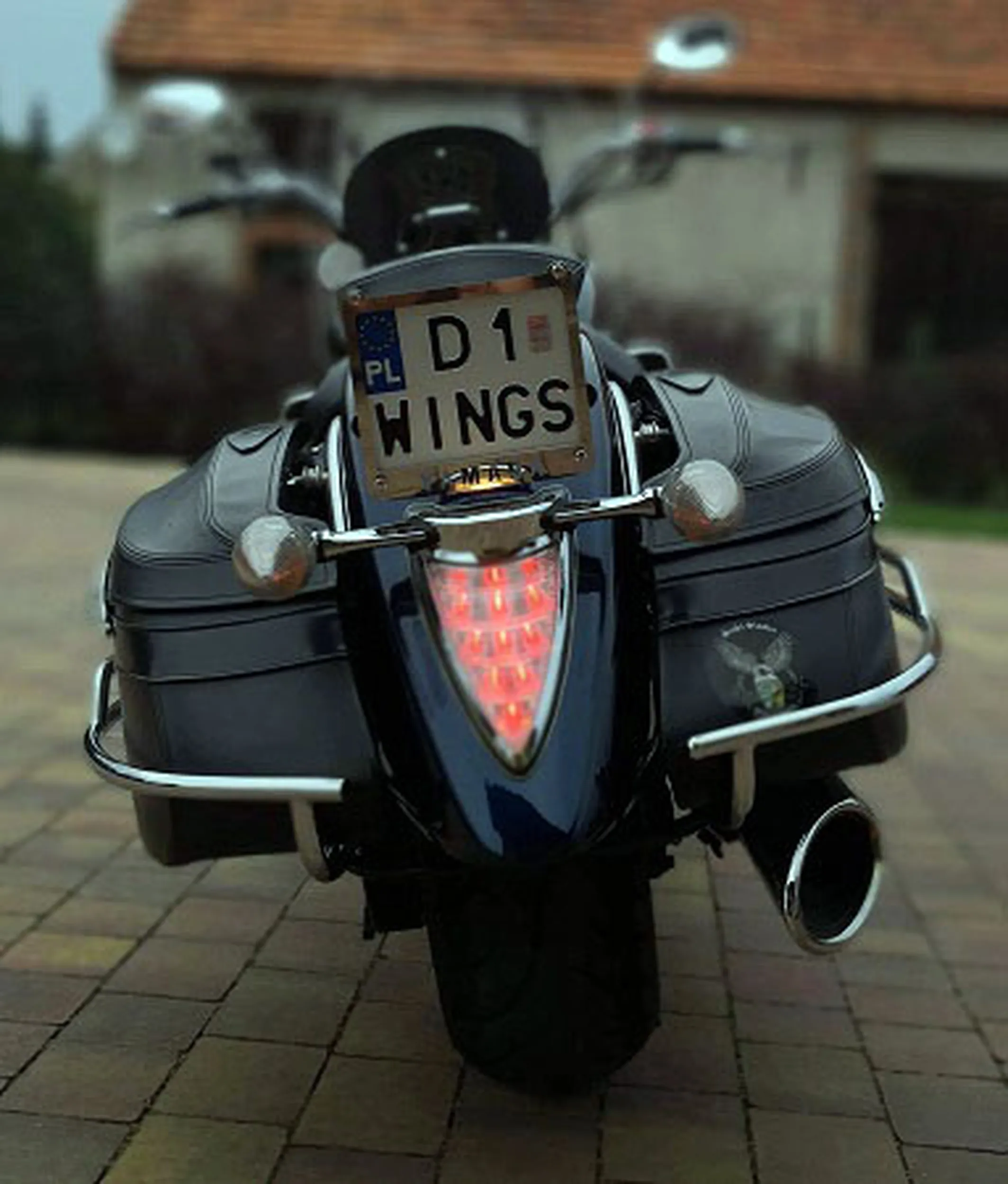 Fajny numer, blacha D1 WINGS