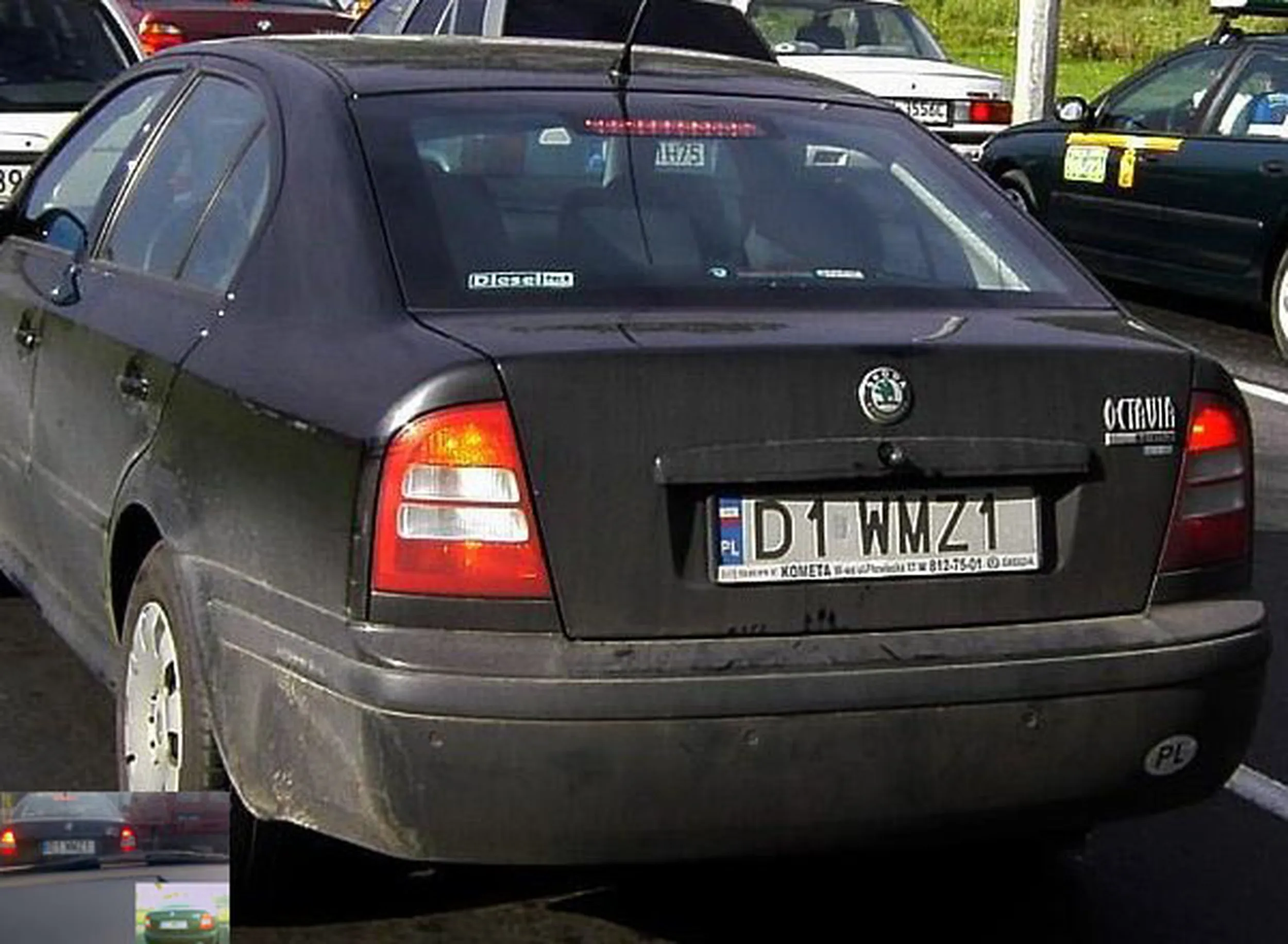 Fajny numer, blacha D1 WMZ1