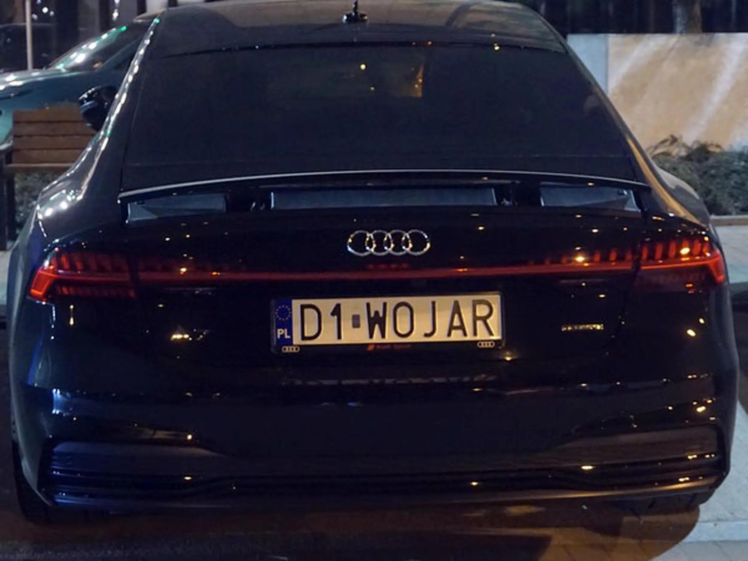 Fajny numer, blacha D1 WOJAR