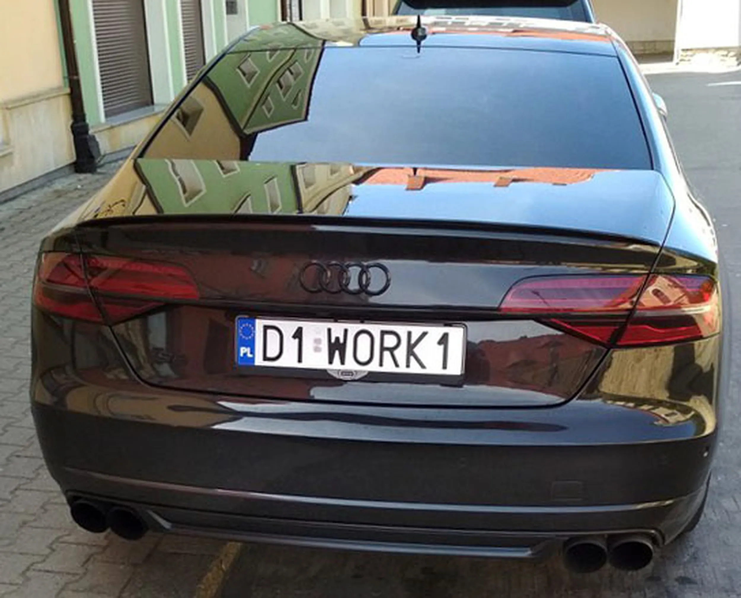 Fajny numer, blacha D1 WORK1