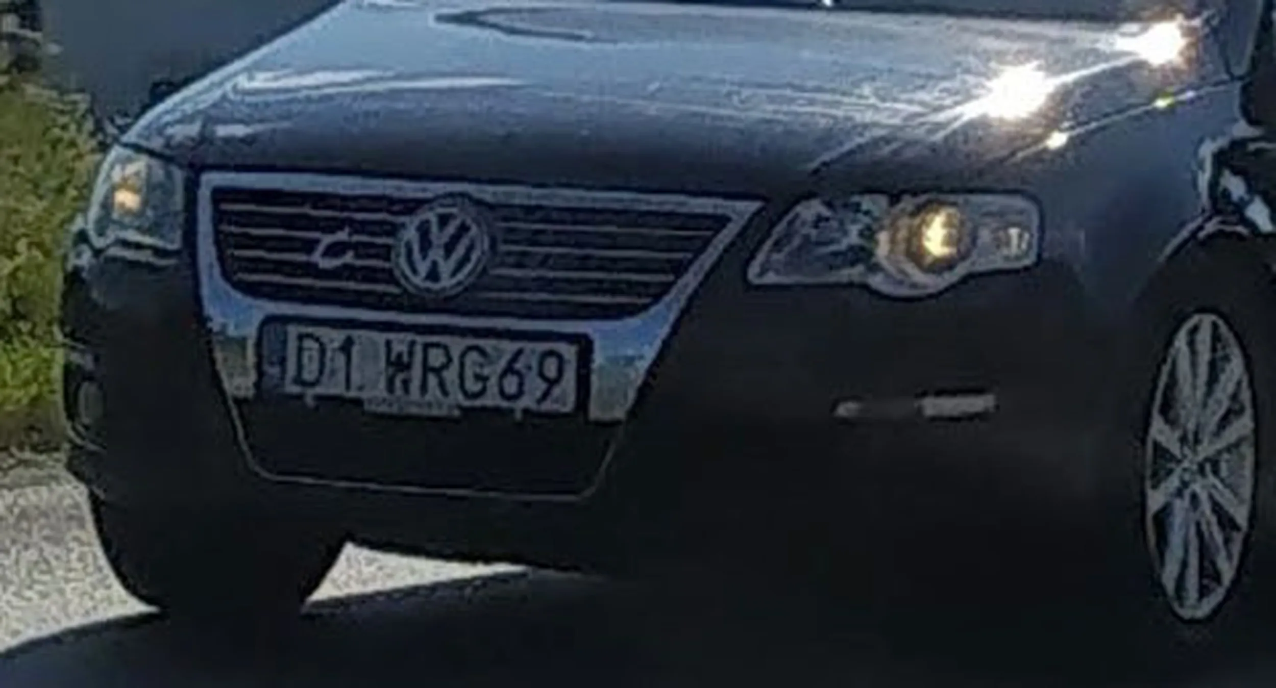 Fajny numer, blacha D1 WRG69