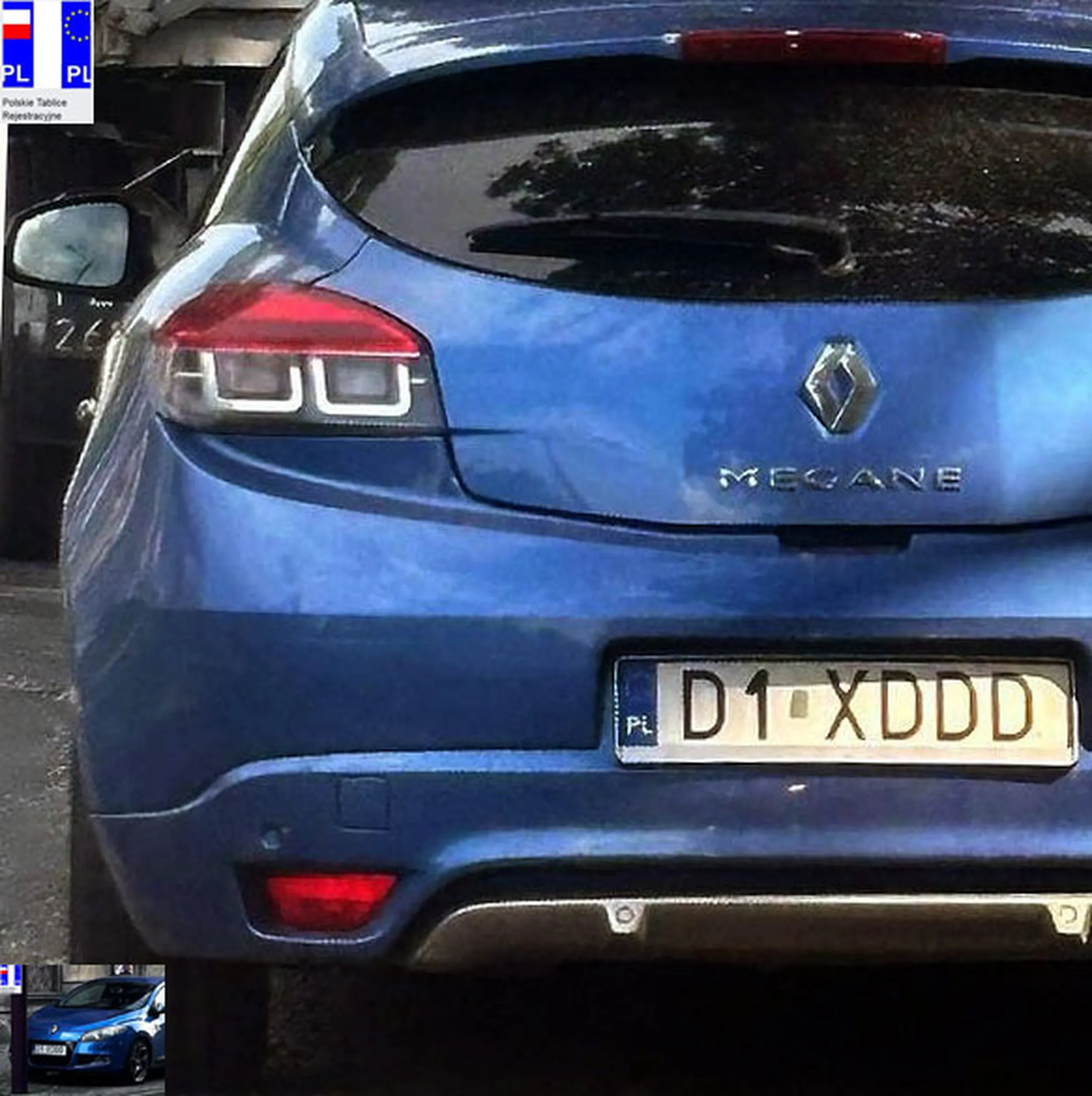 Fajny numer, blacha D1 XDDD