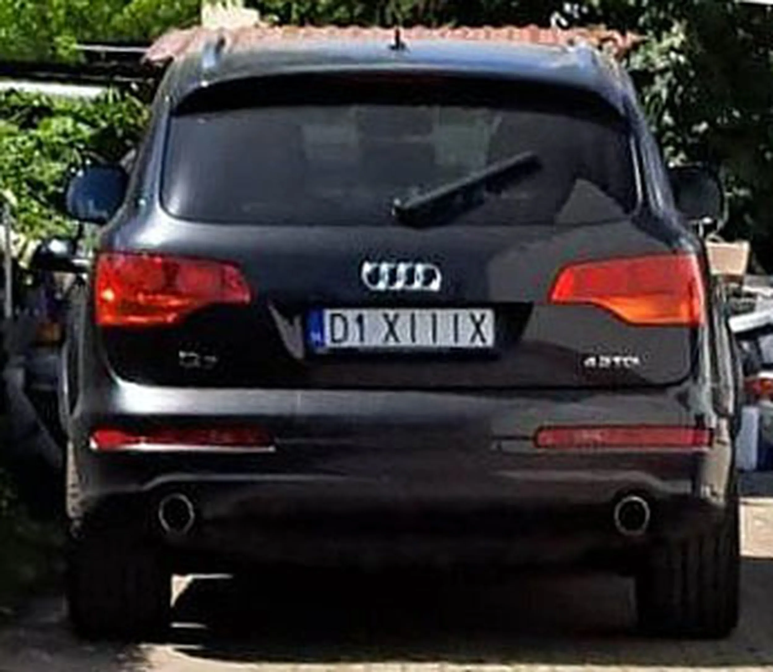 Fajny numer, blacha D1 XIIIX