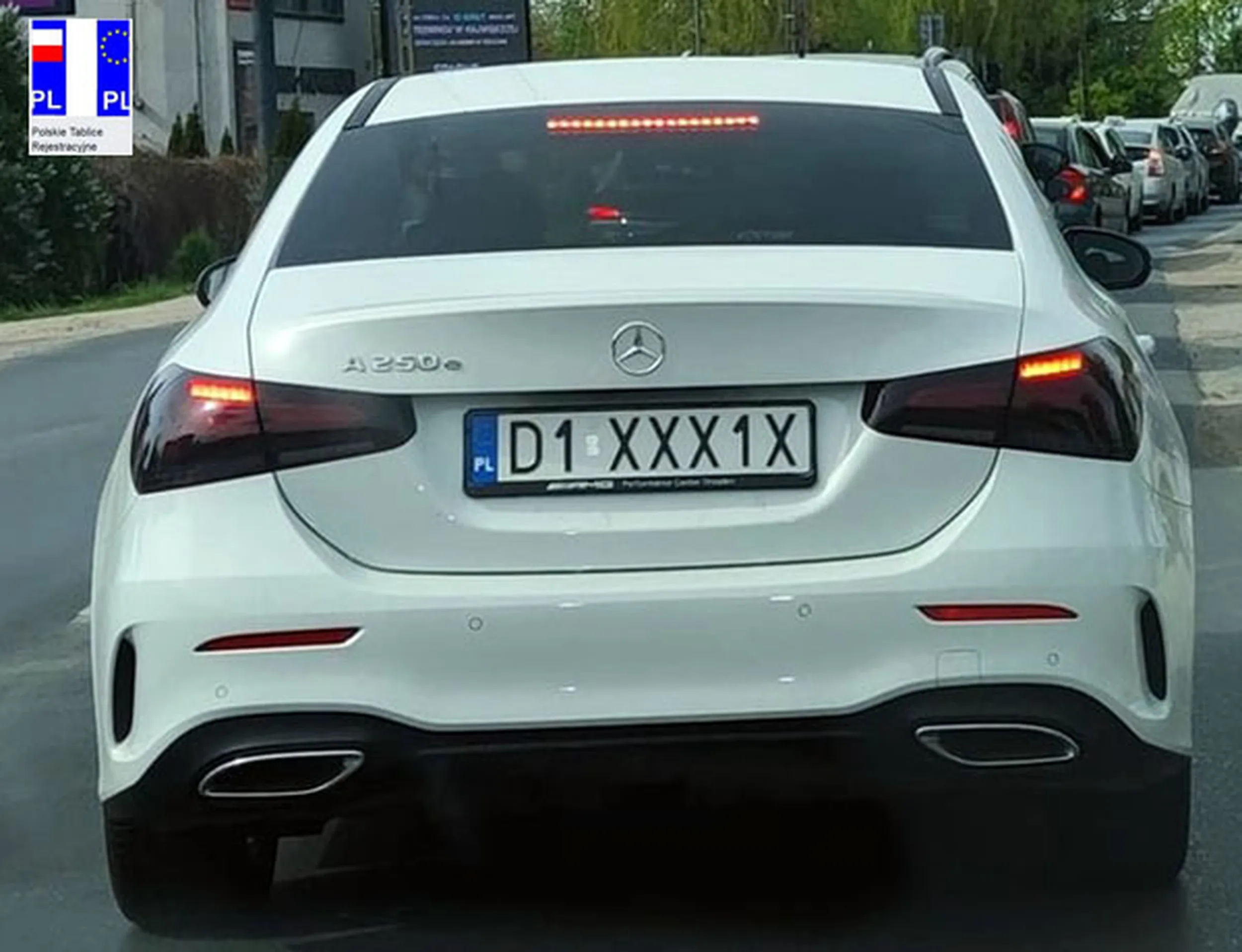 Fajny numer, blacha D1 XXX1X