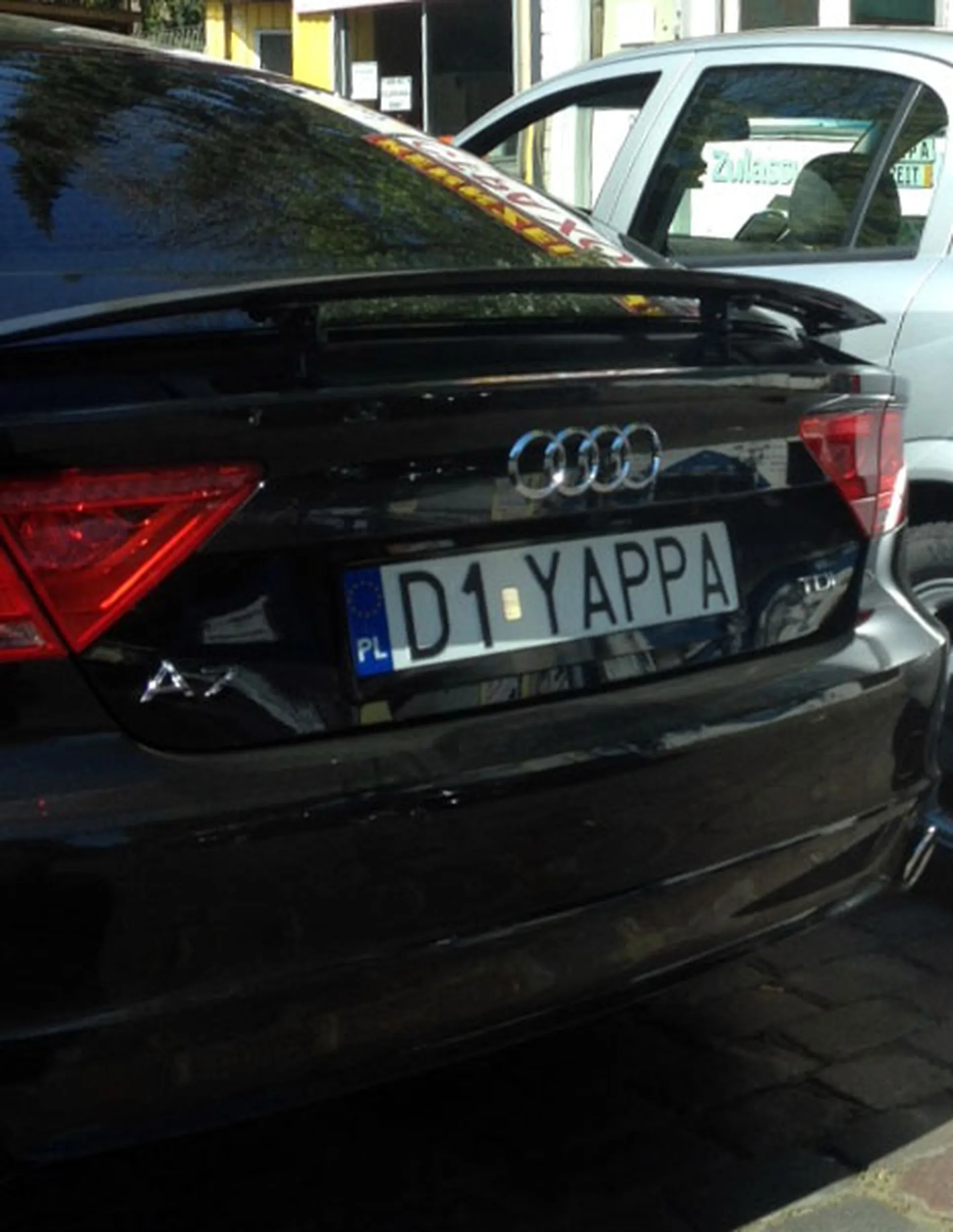 Fajny numer, blacha D1 YAPPA