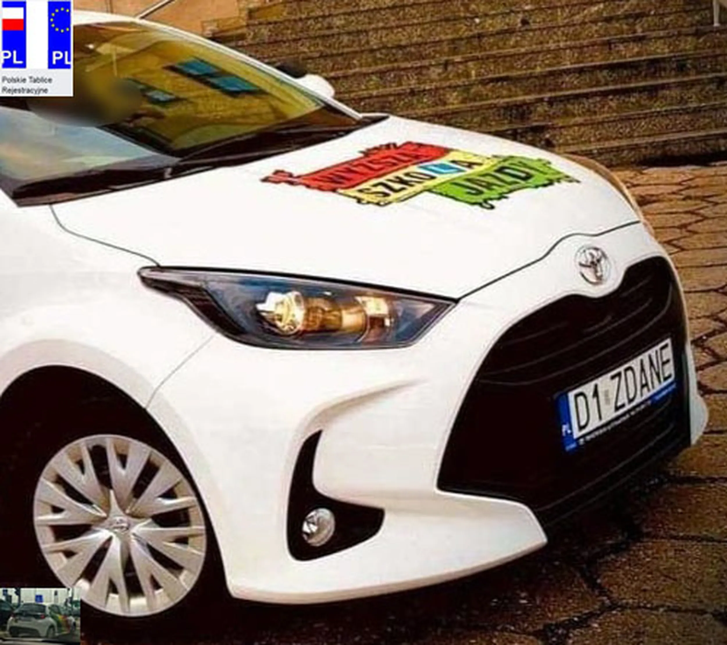 Fajny numer, blacha D1 ZDANE