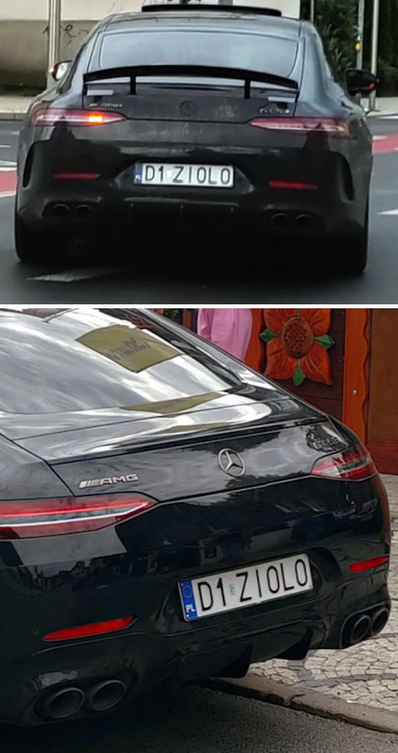 Fajny numer, blacha D1 ZIOLO