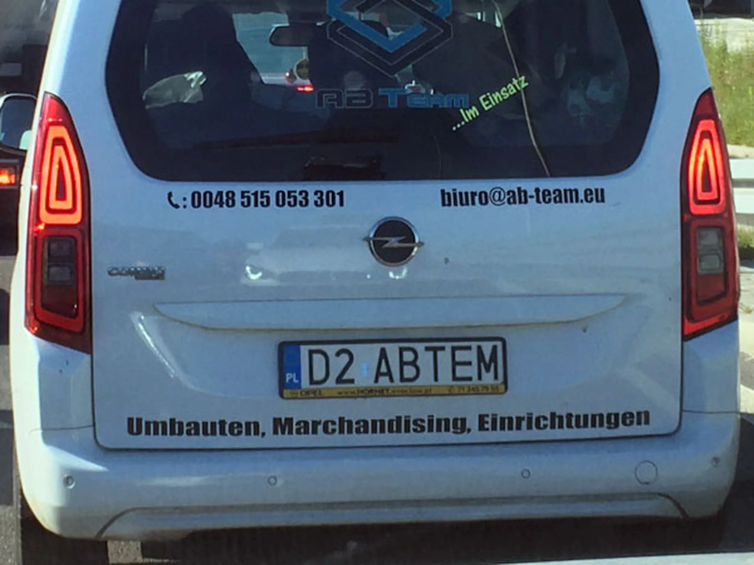 Fajny numer, blacha D2 ABTEM