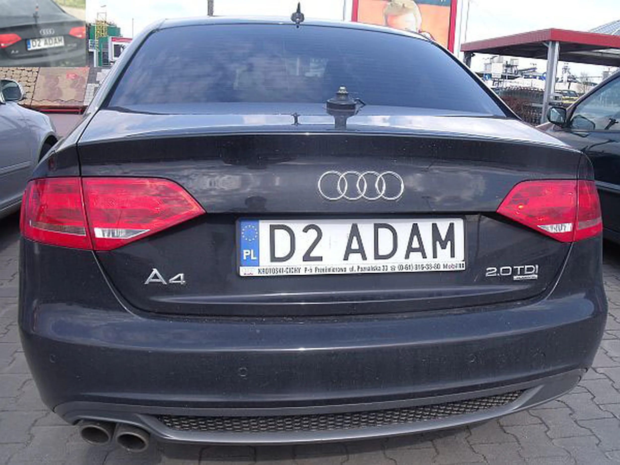 Fajny numer, blacha D2 ADAM