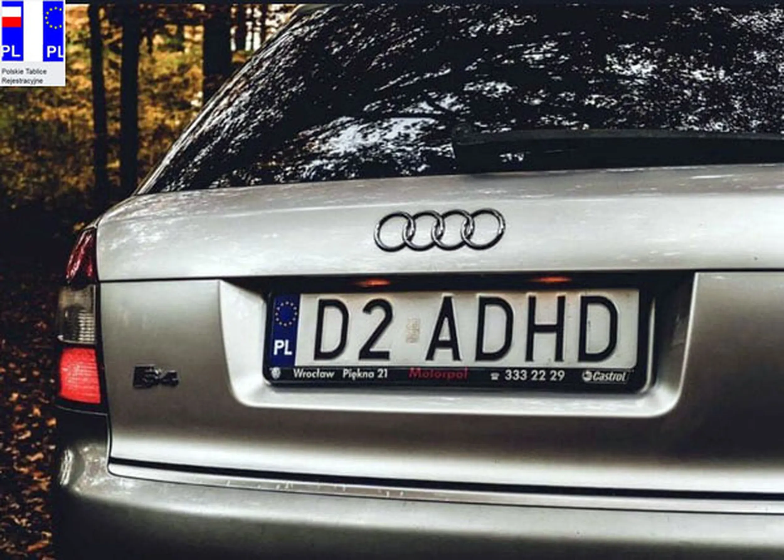 Fajny numer, blacha D2 ADHD