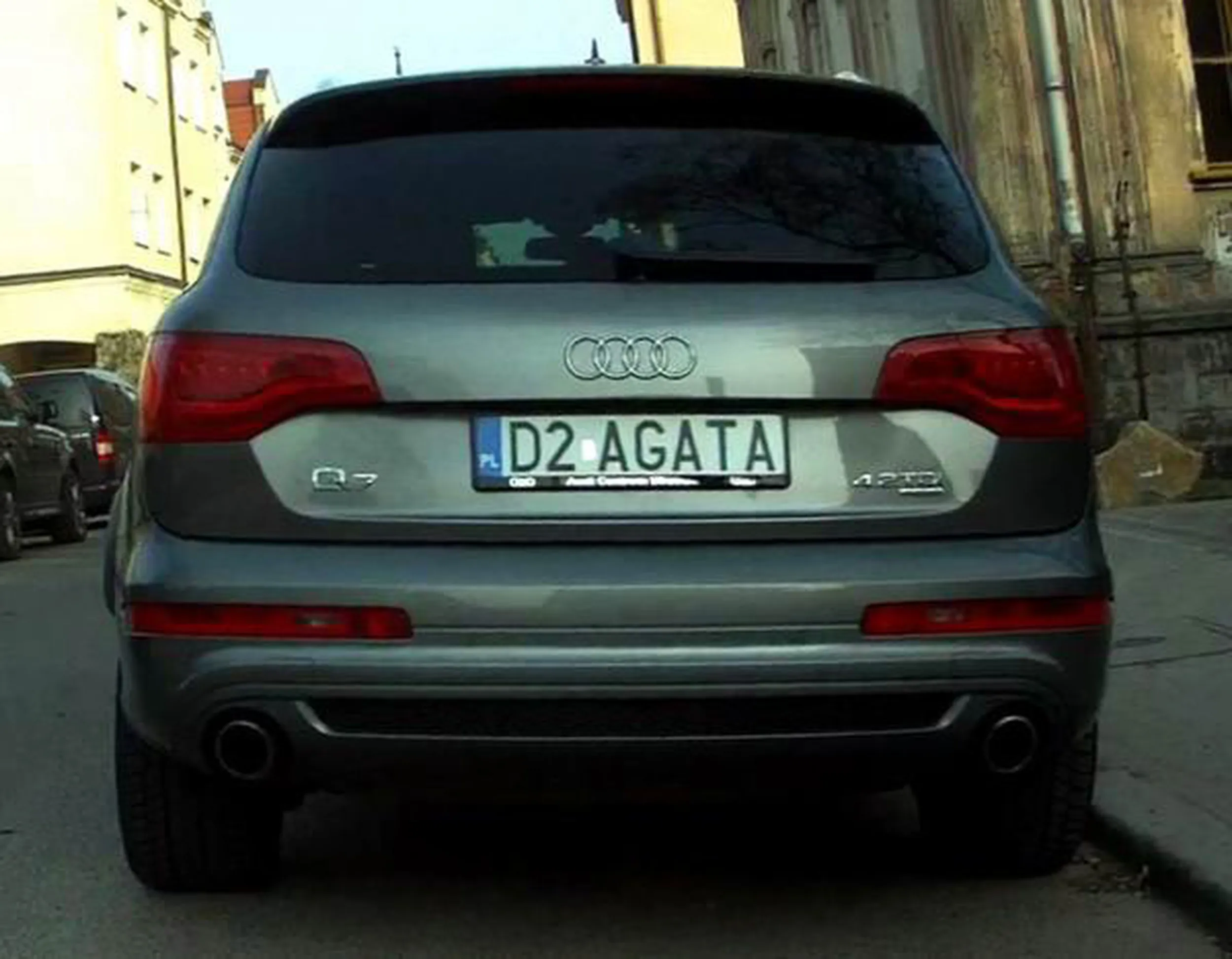 Fajny numer, blacha D2 AGATA