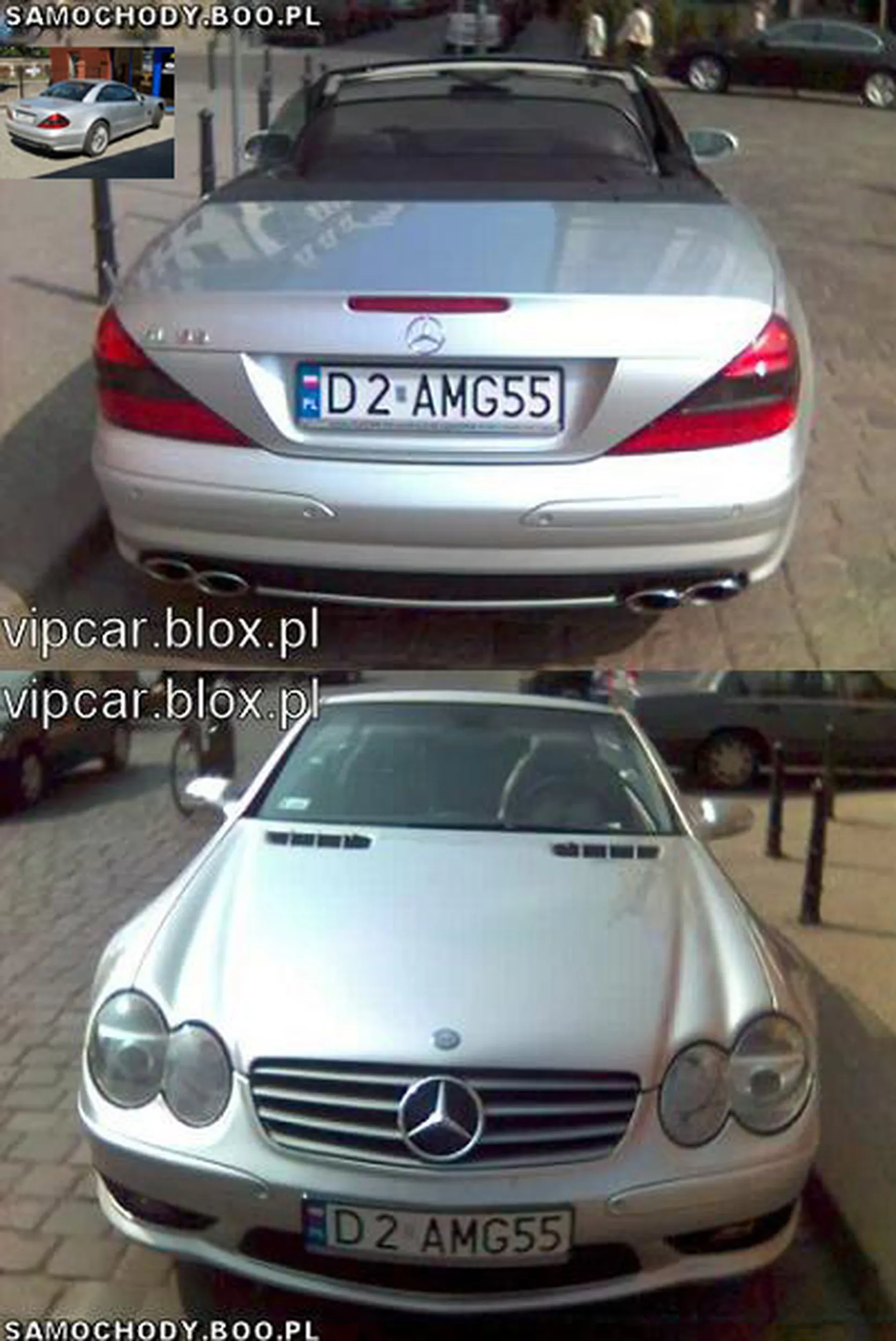 Fajny numer, blacha D2 AMG55