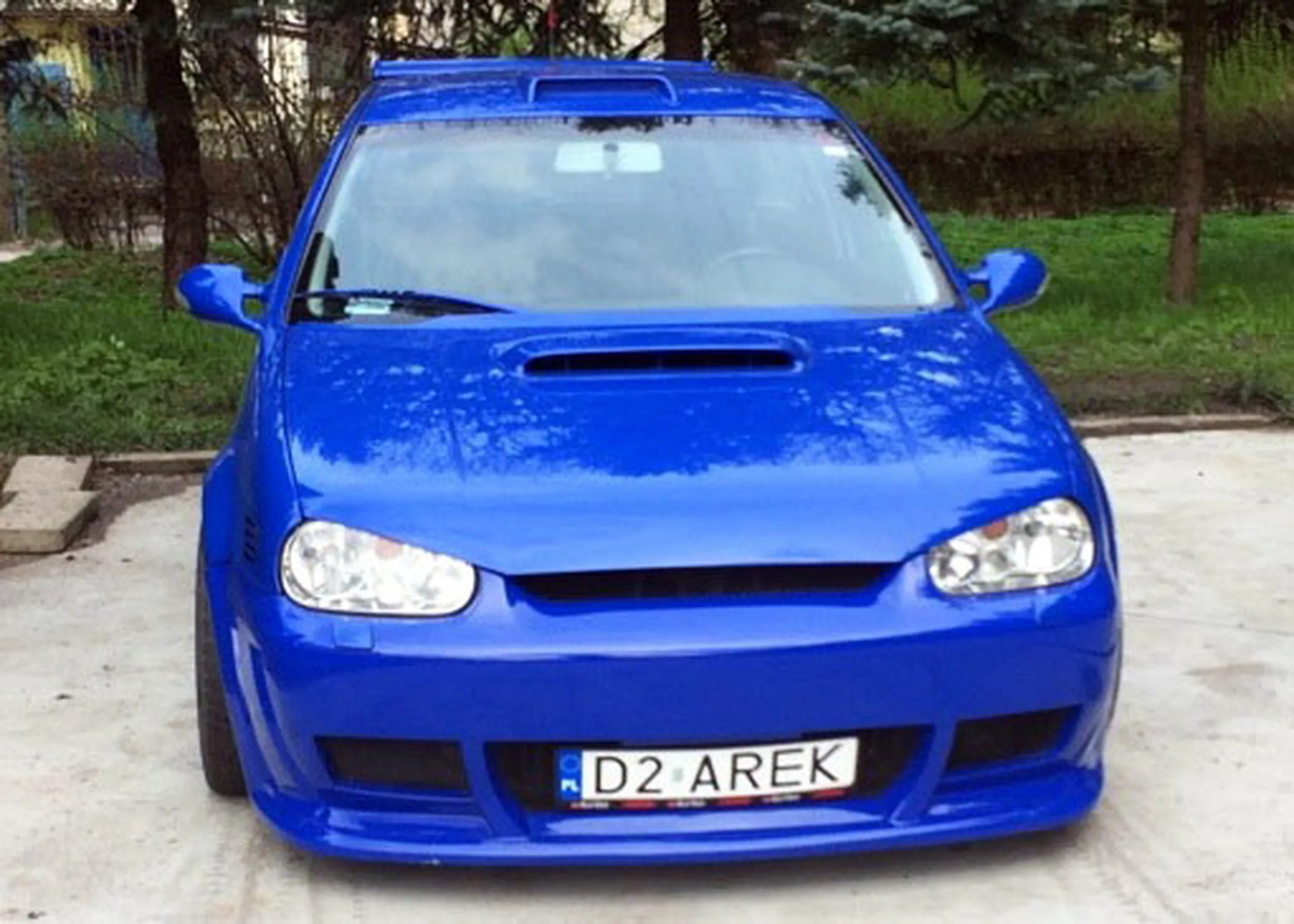 Fajny numer, blacha D2 AREK