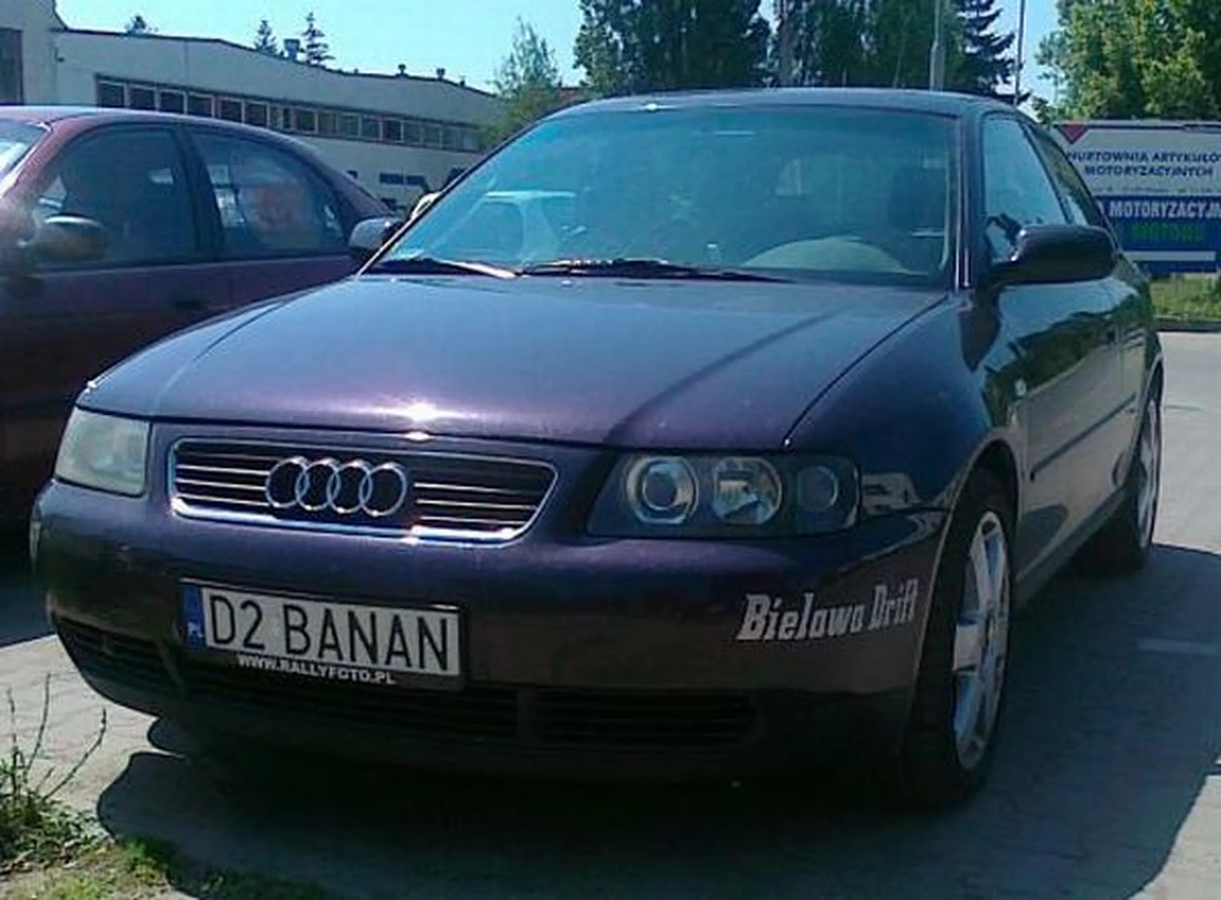 Fajny numer, blacha D2 BANAN