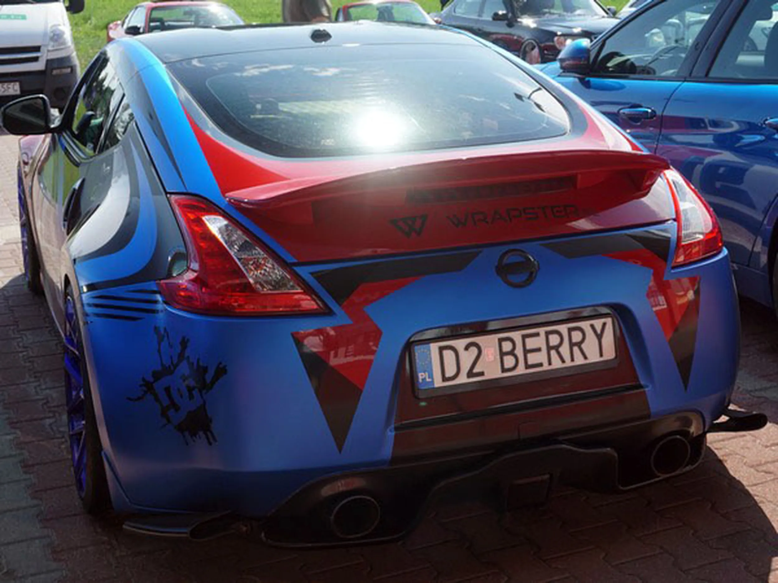 Fajny numer, blacha D2 BERRY