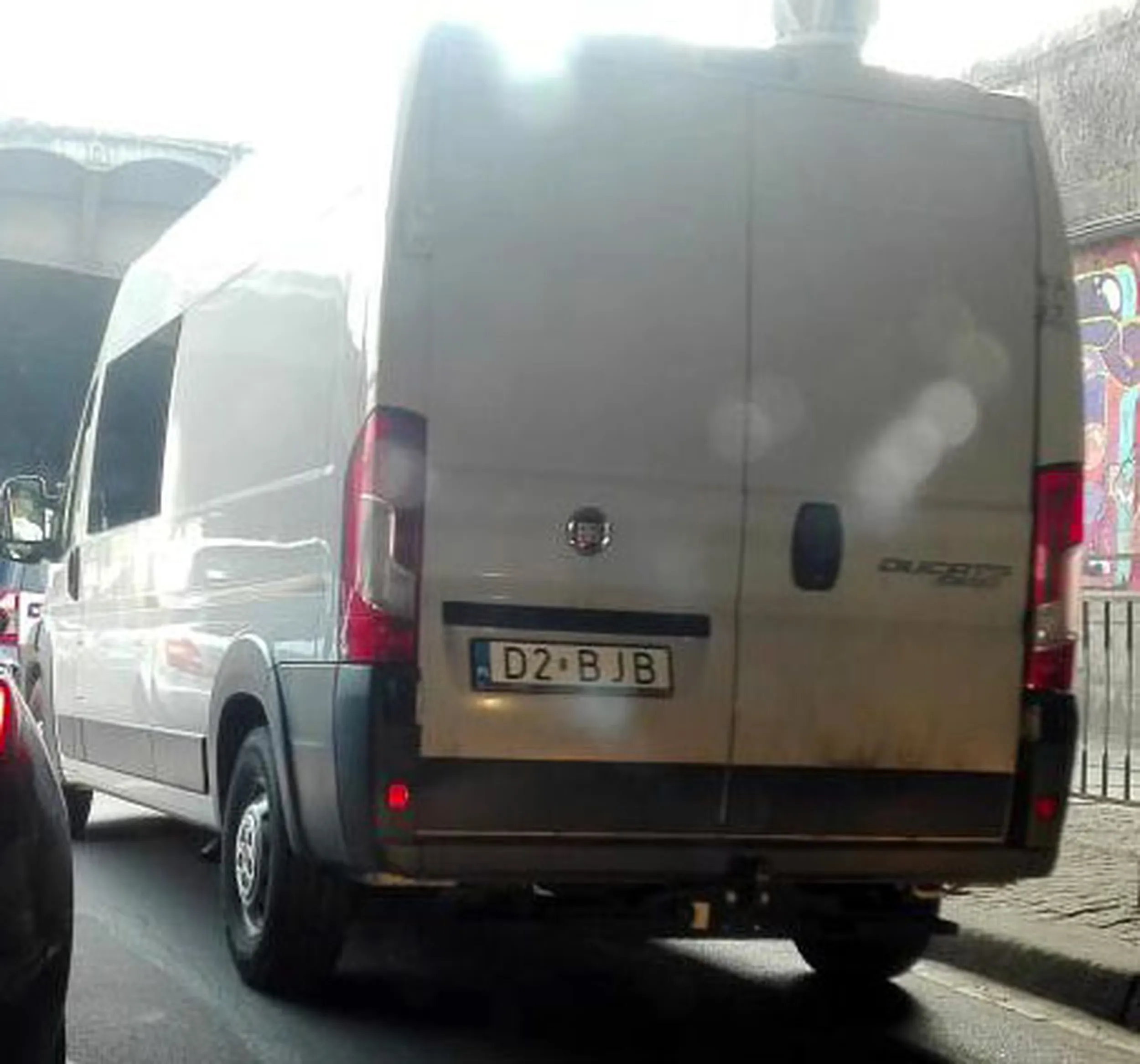 Fajny numer, blacha D2 BJB