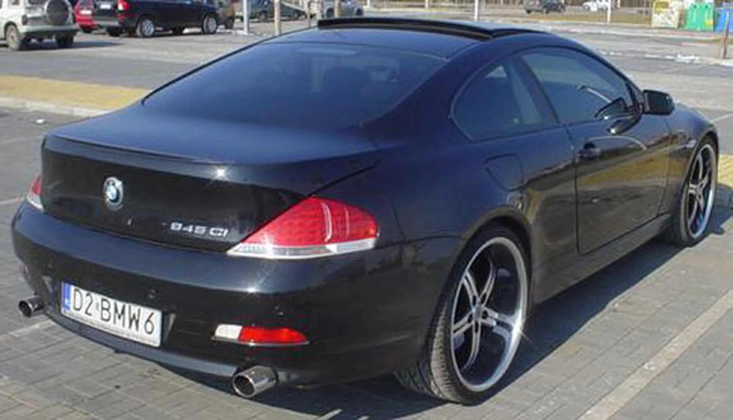 Fajny numer, blacha D2 BMW6