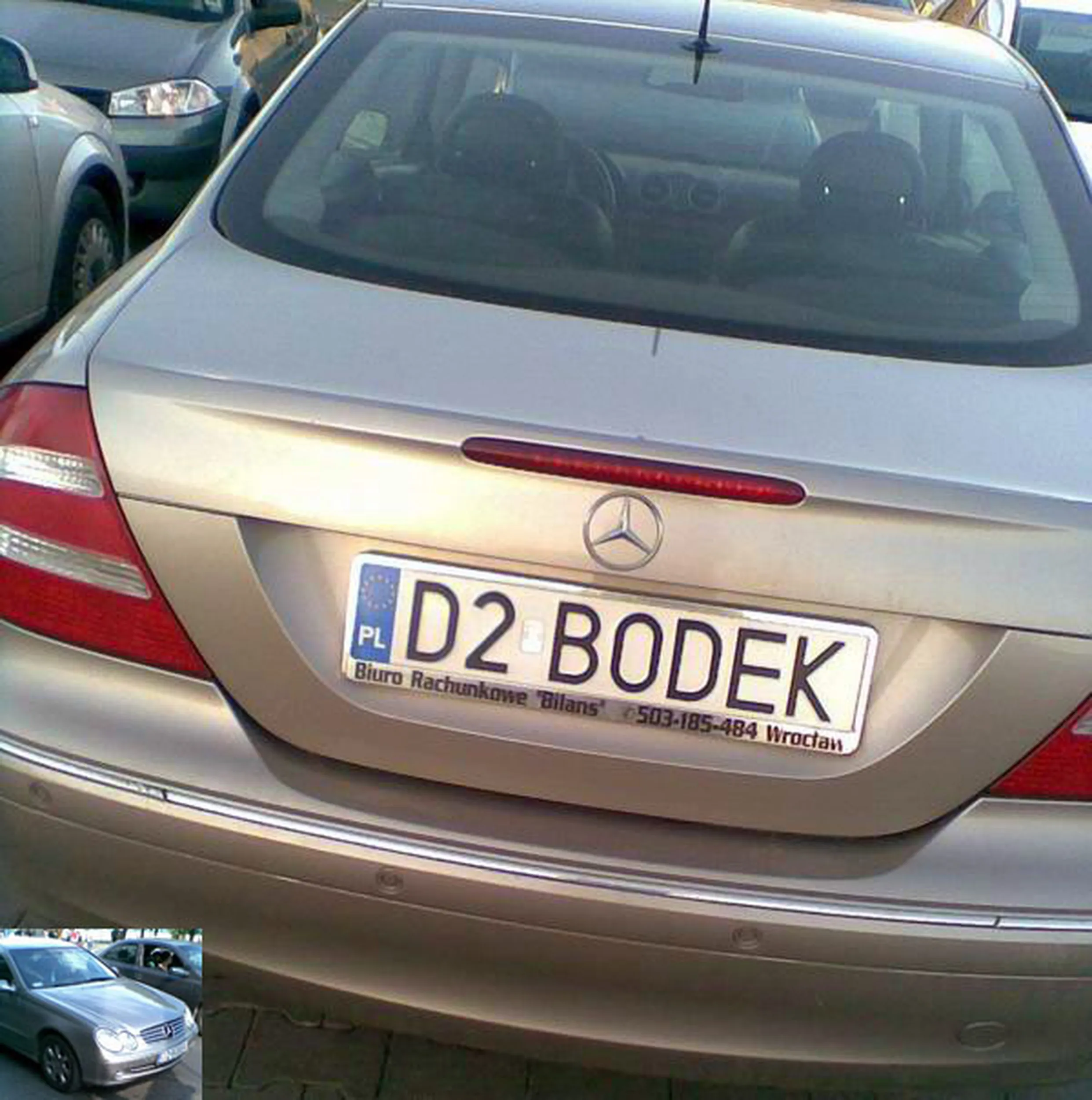 Fajny numer, blacha D2 BODEK