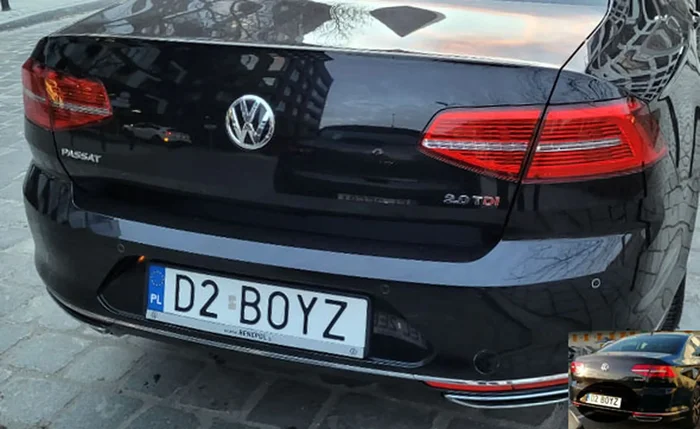 Fajny numer, blacha D2 BOYZ