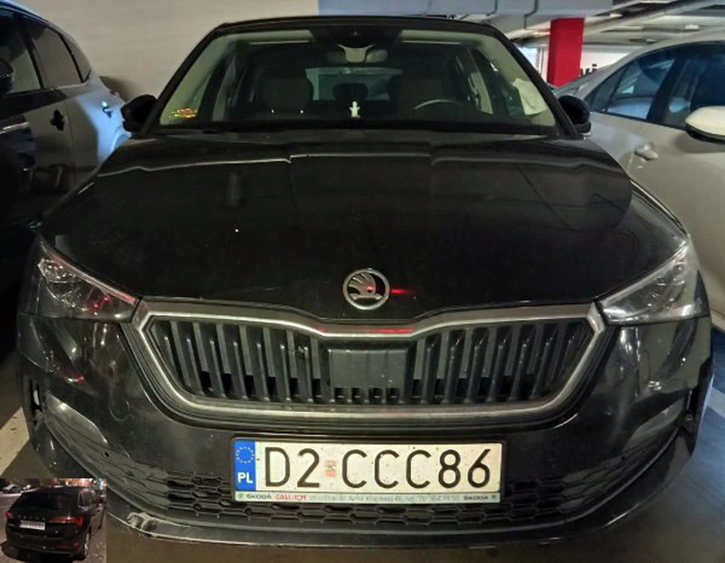 Fajny numer, blacha D2 CCC86