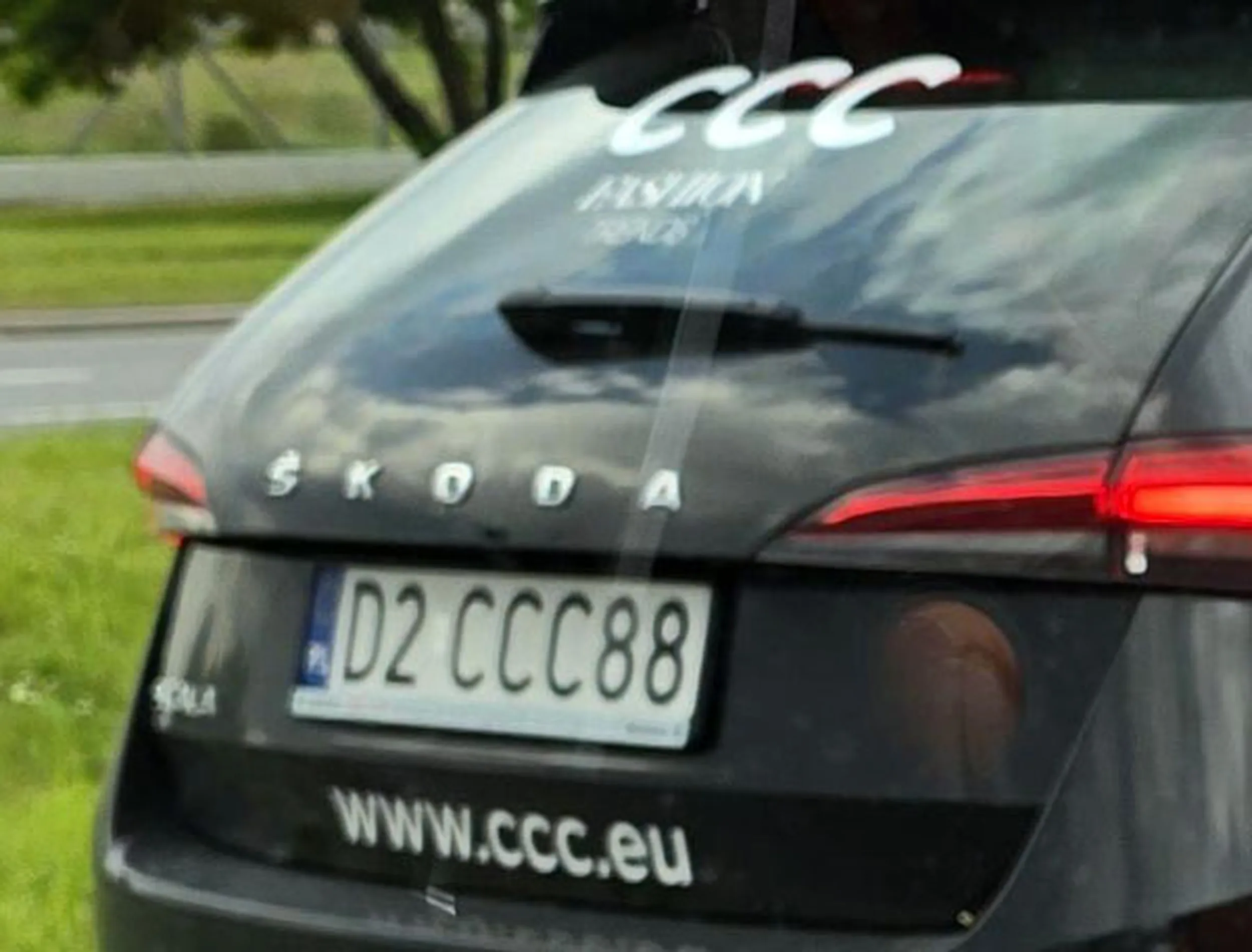 Fajny numer, blacha D2 CCC88