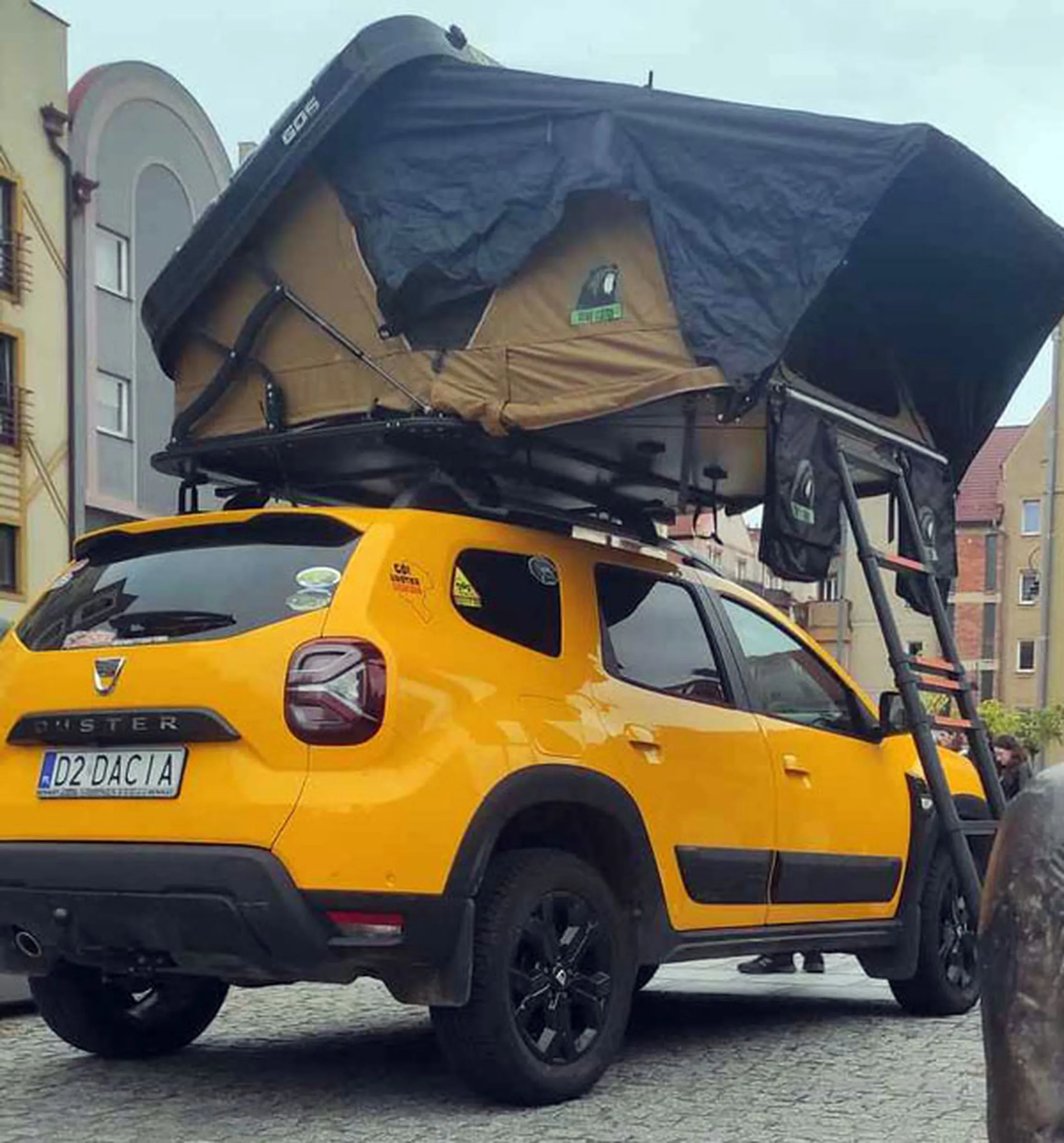 Fajny numer, blacha D2 DACIA