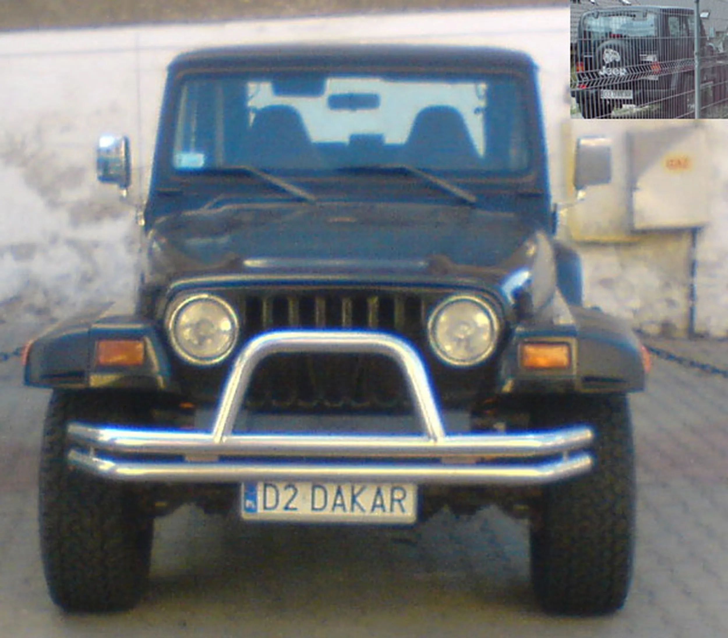 Fajny numer, blacha D2 DAKAR