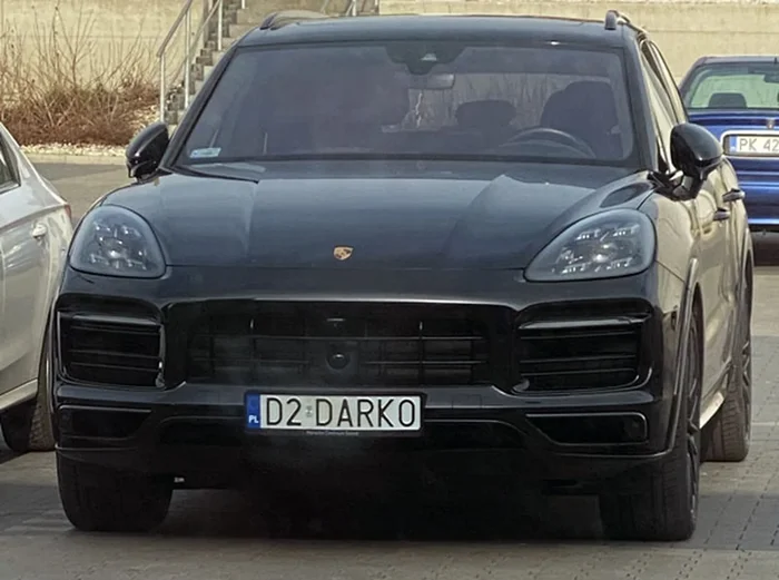 Fajny numer, blacha D2 DARKO